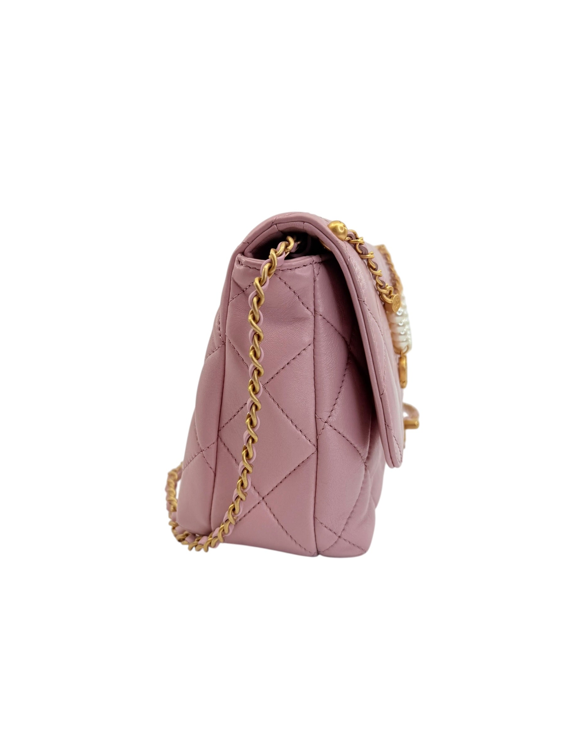 Chanel Small Pearl Flap Bag