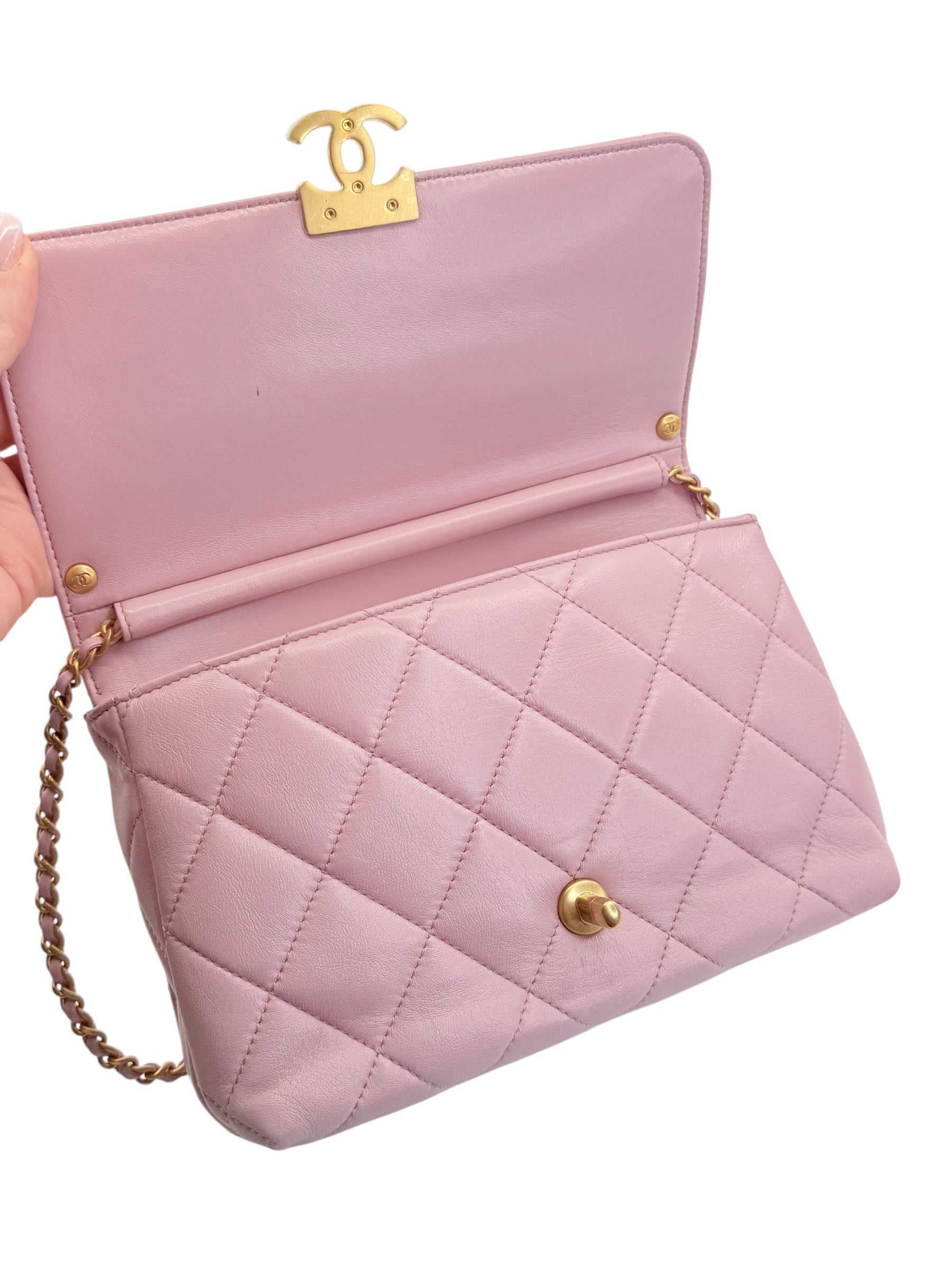 Chanel Small Pearl Flap Bag