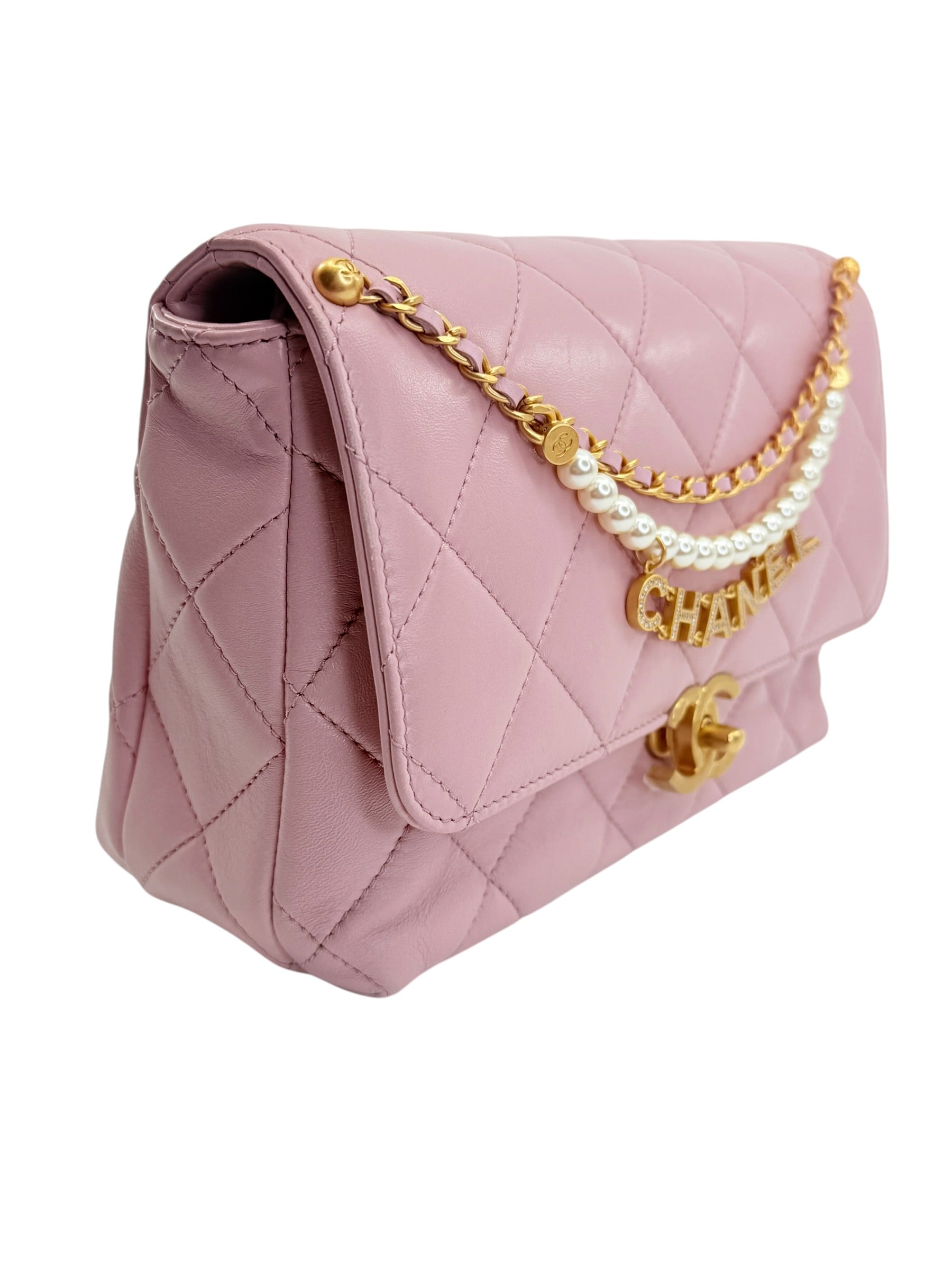 Chanel Small Pearl Flap Bag
