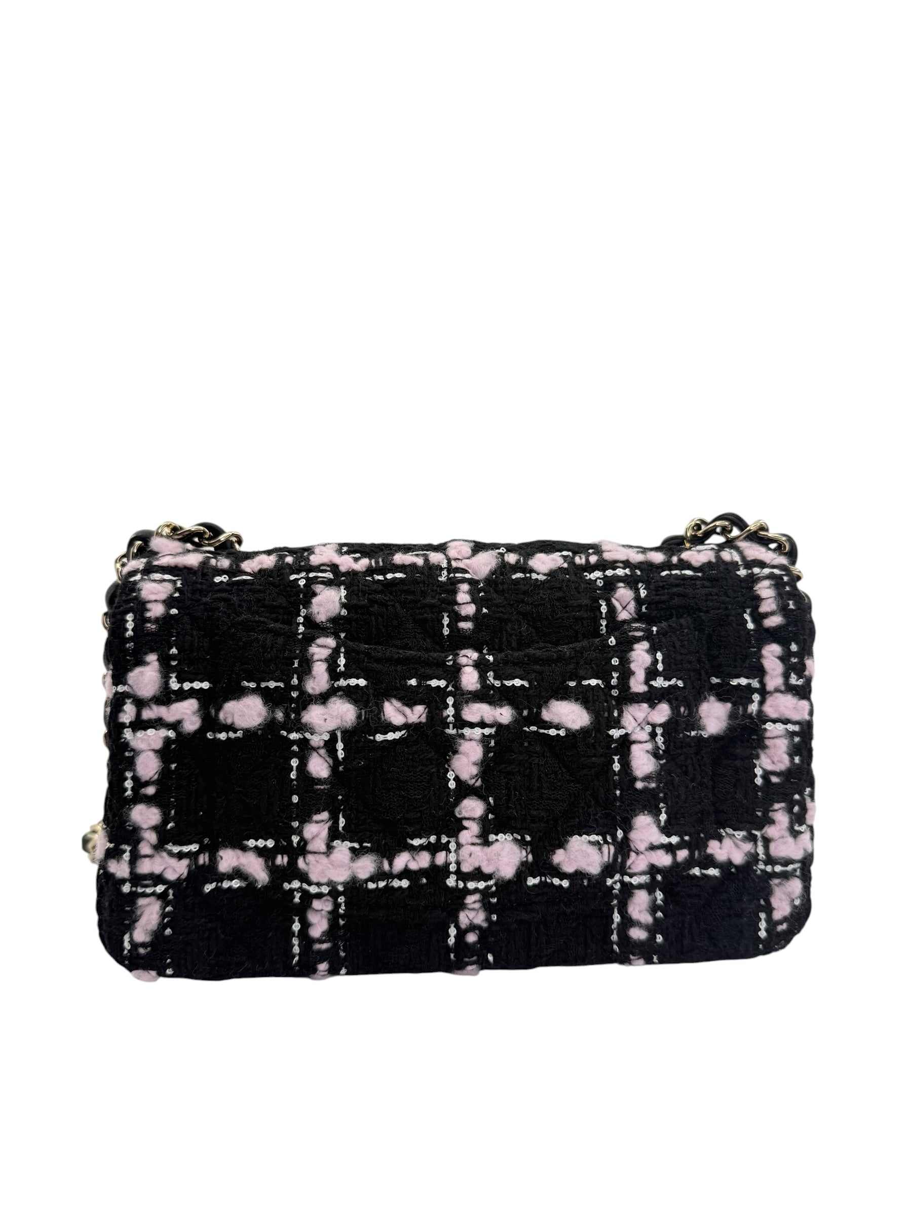 Chanel Tweed Mini Rectangular Flap