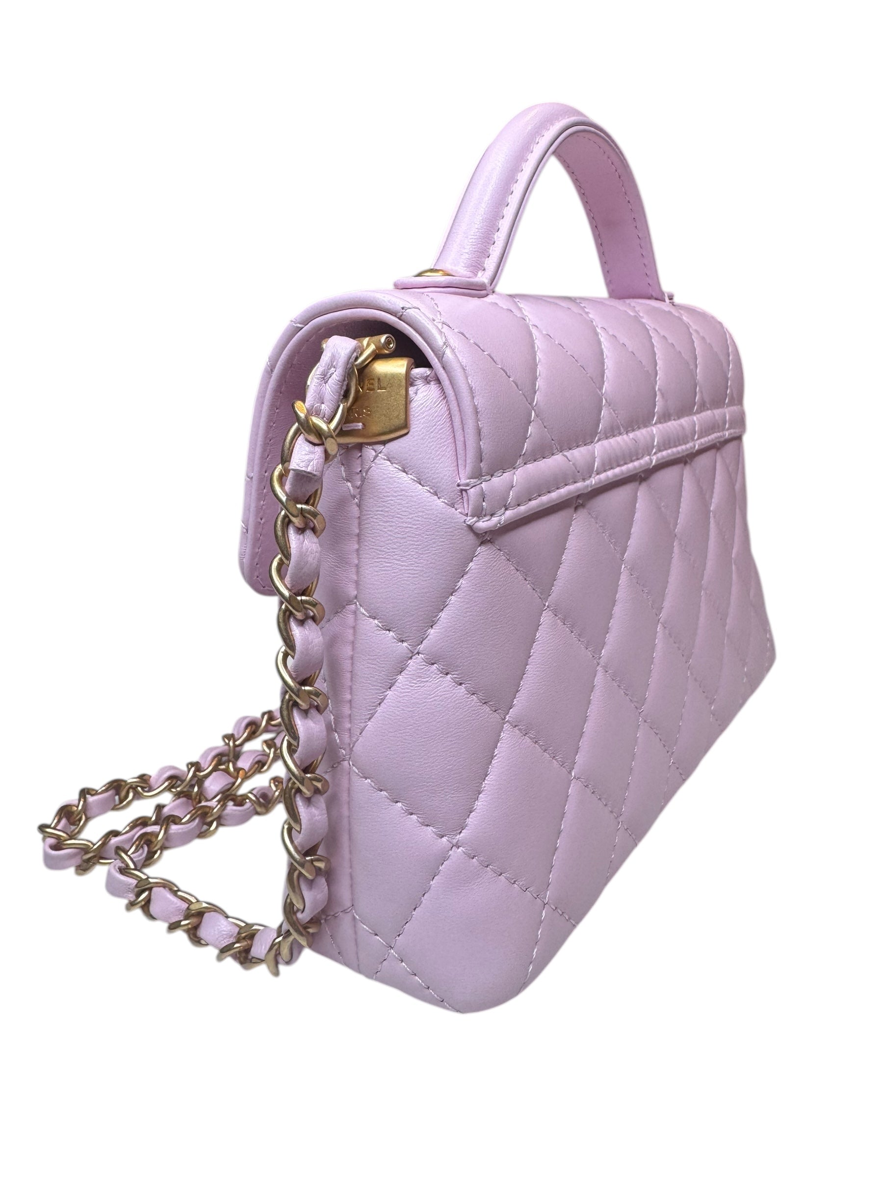 Chanel Small Flap Bag With Handle