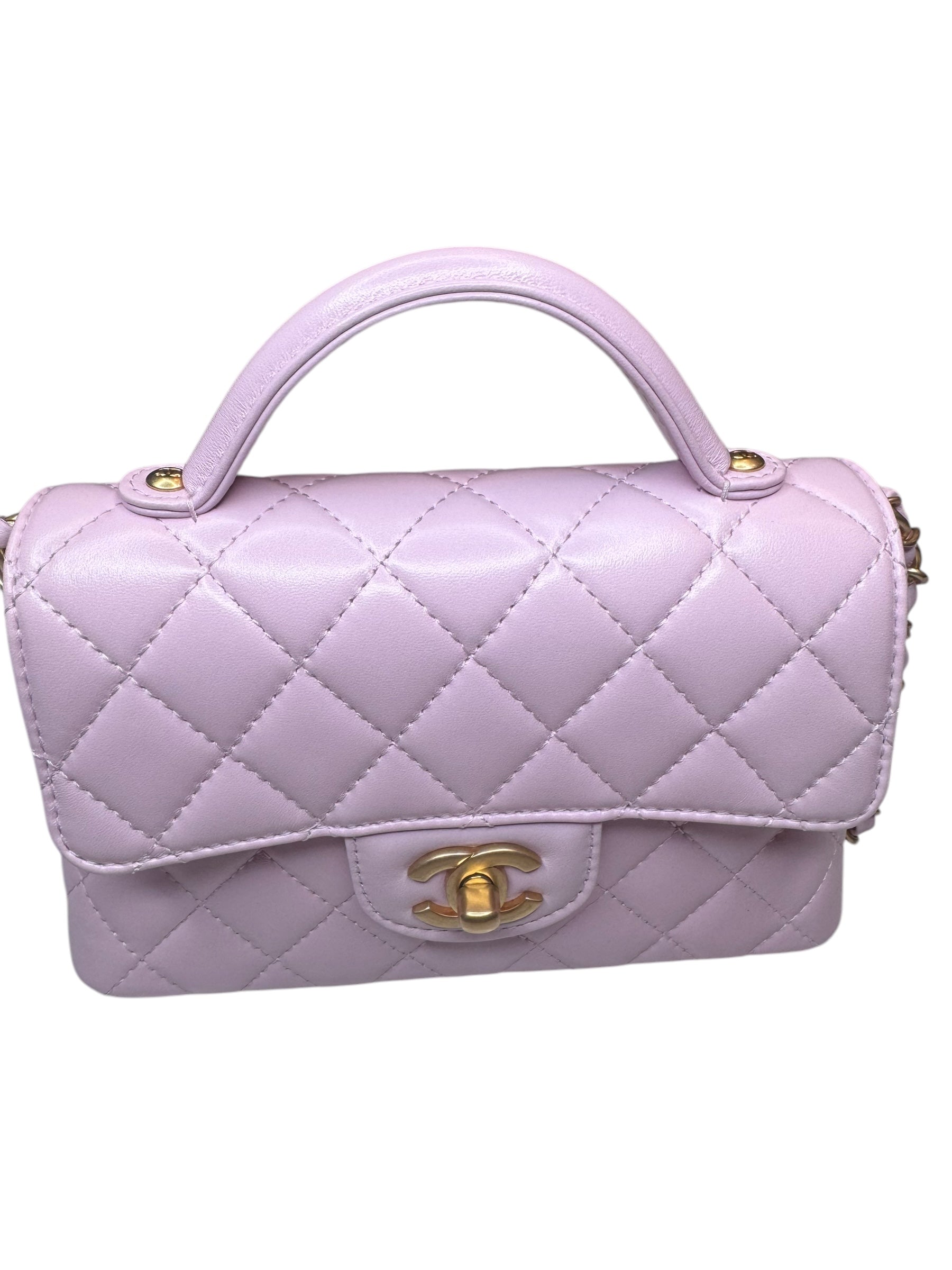 Chanel Small Flap Bag With Handle