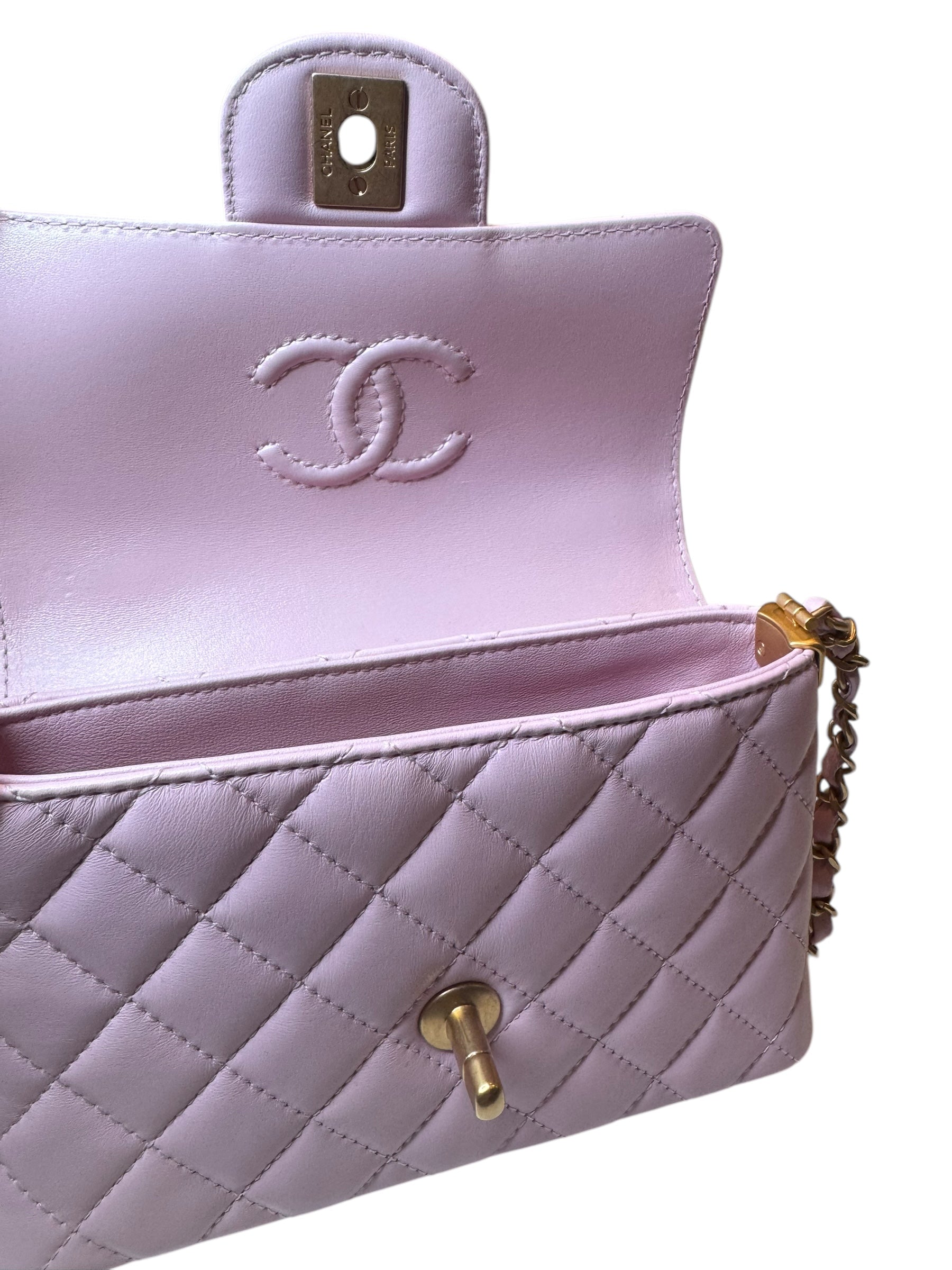 Chanel Small Flap Bag With Handle