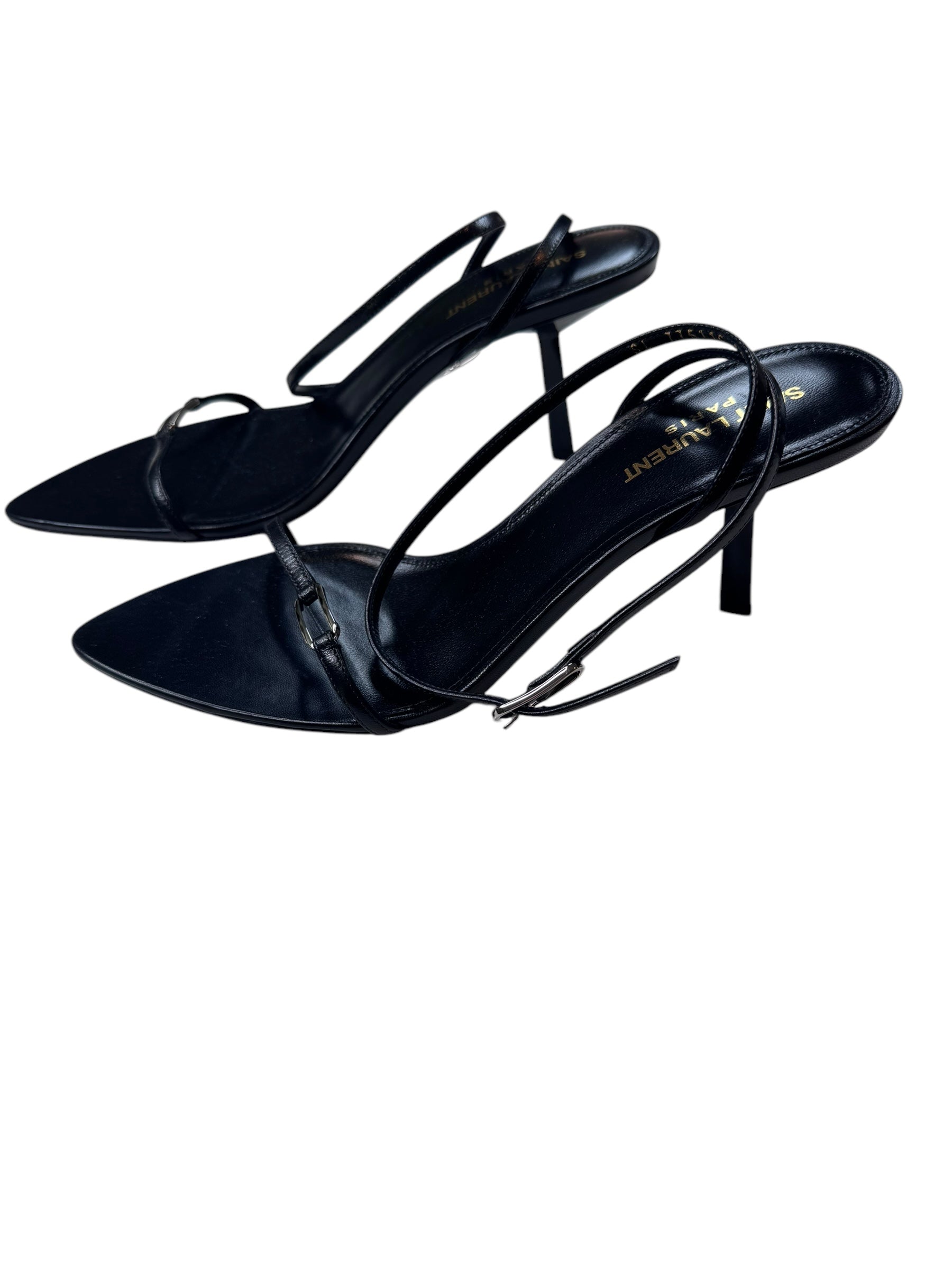 Saint Laurent Kitty Sandals (9.5B)