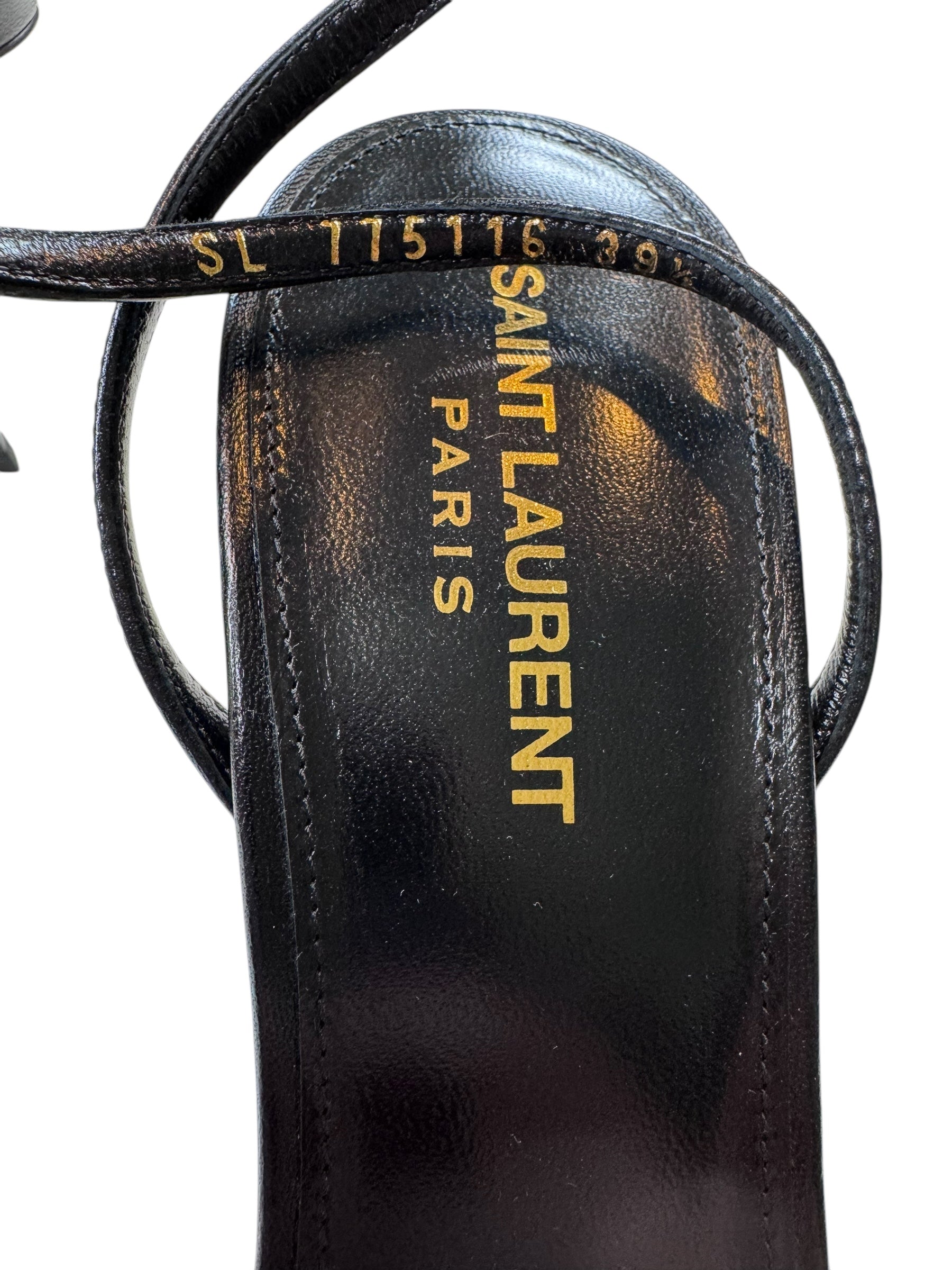Saint Laurent Kitty Sandals (9.5B)