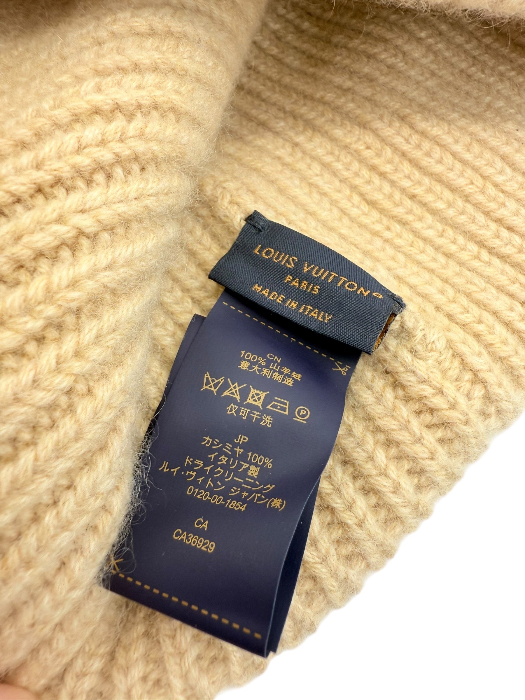 Louis Vuitton Cashmere Beanie