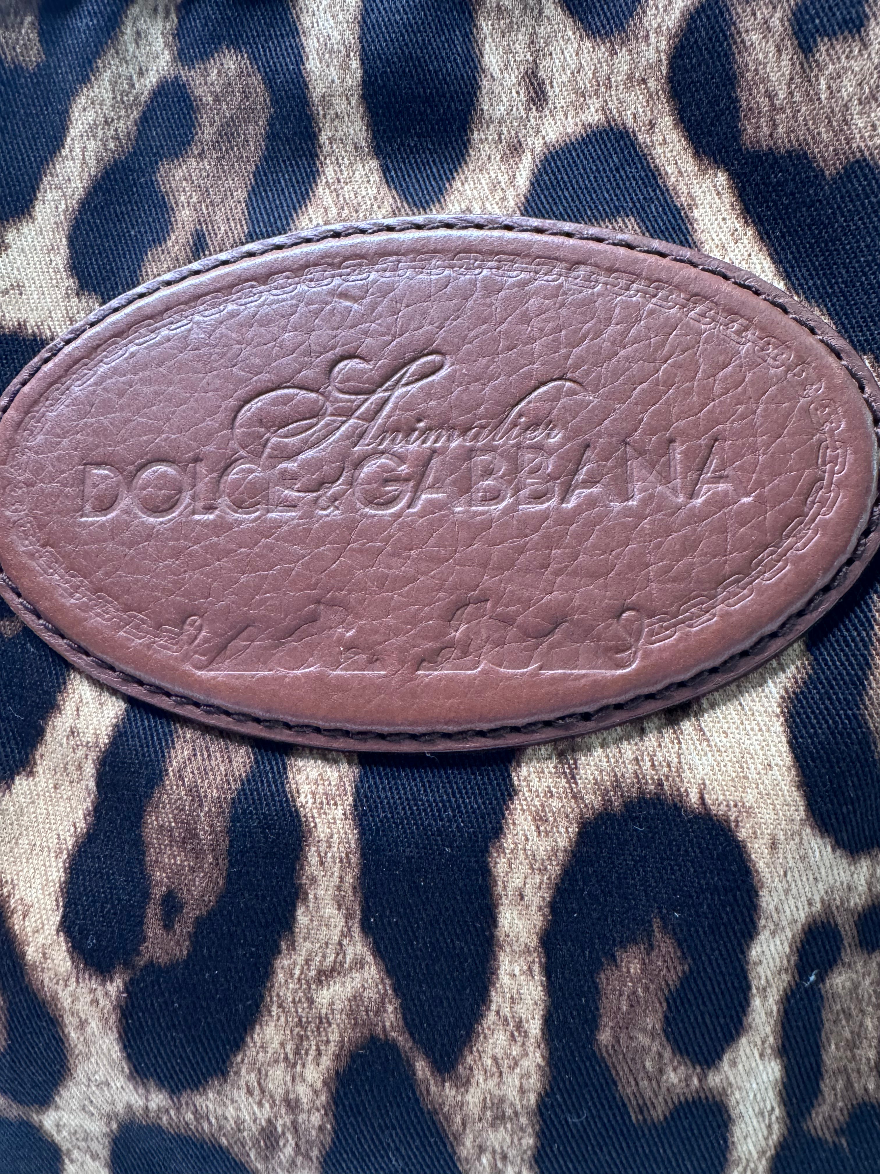 Dolce & Gabbana Leopard Tote