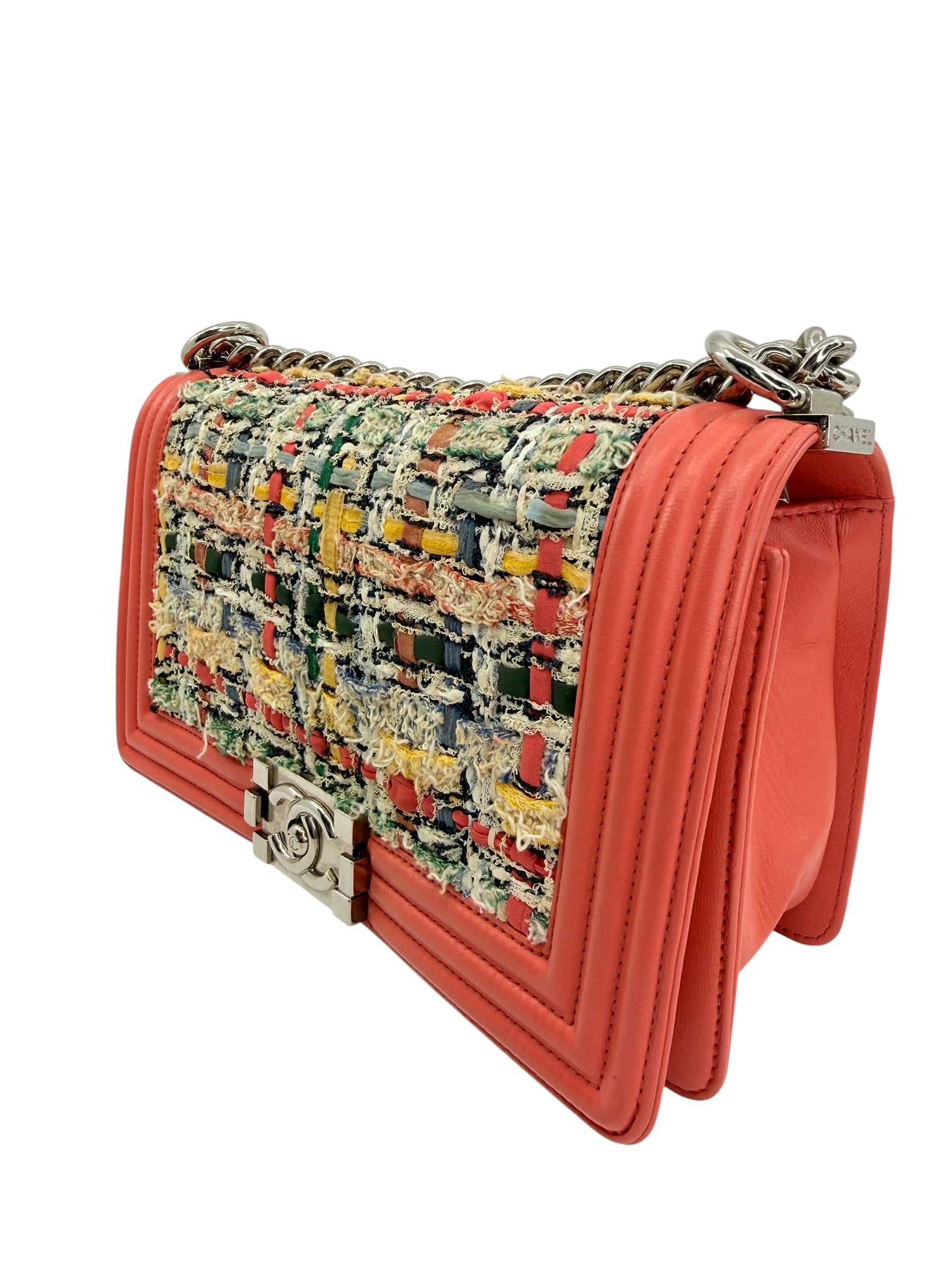 Chanel Medium Tweed Boy Bag