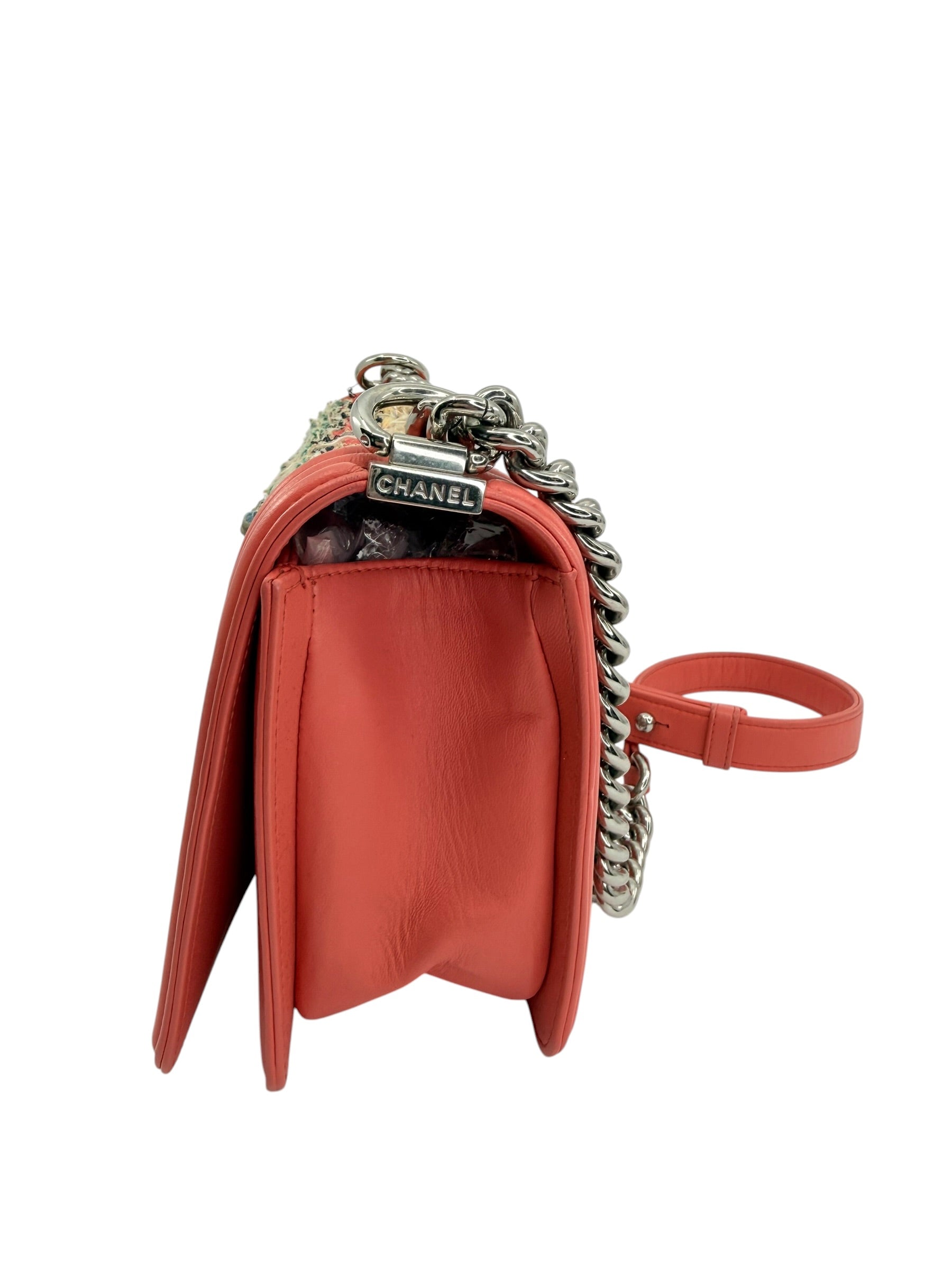 Chanel Medium Tweed Boy Bag