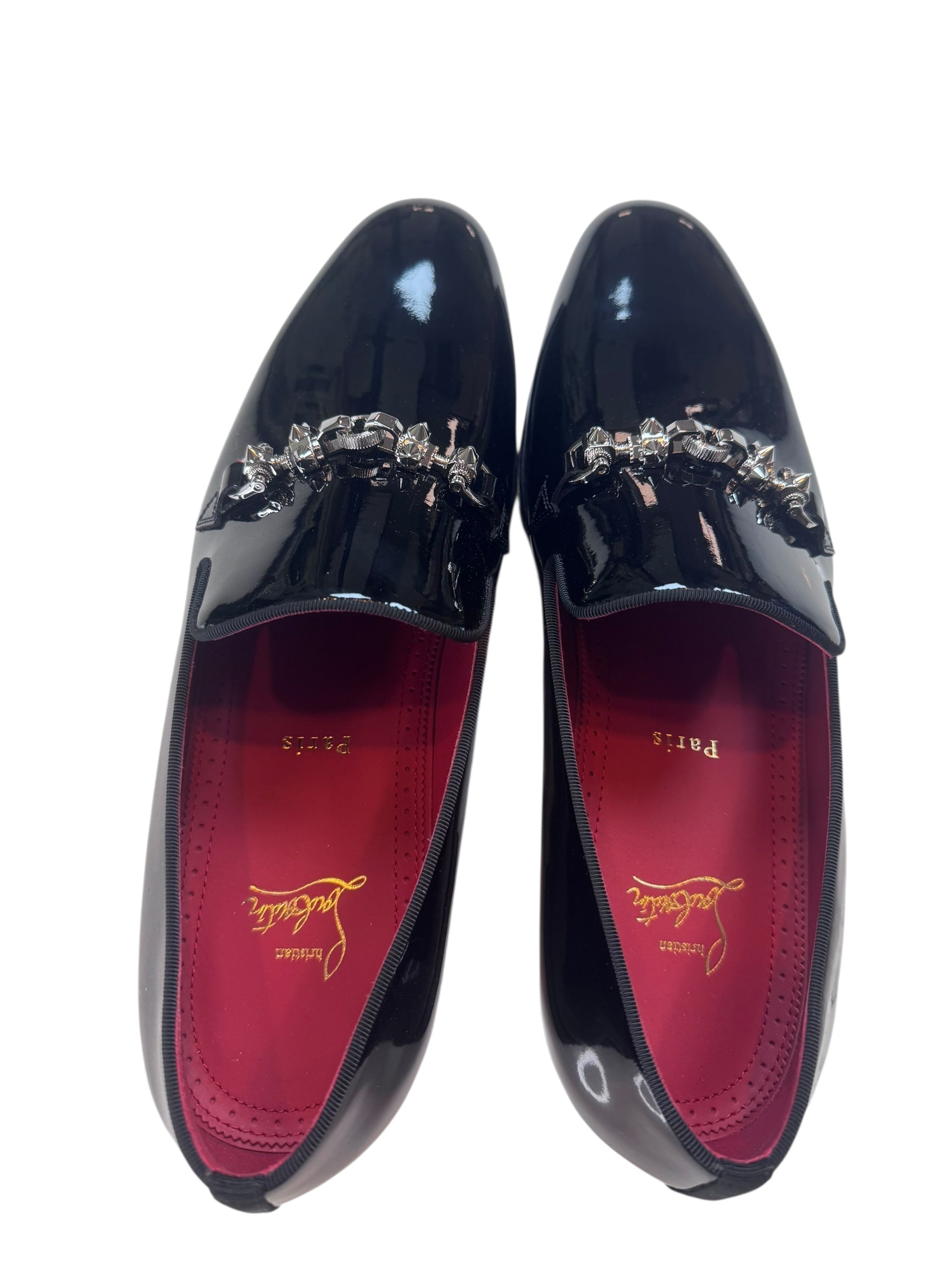 Christian Louboutin Equiswing Patent Flats (43/10)