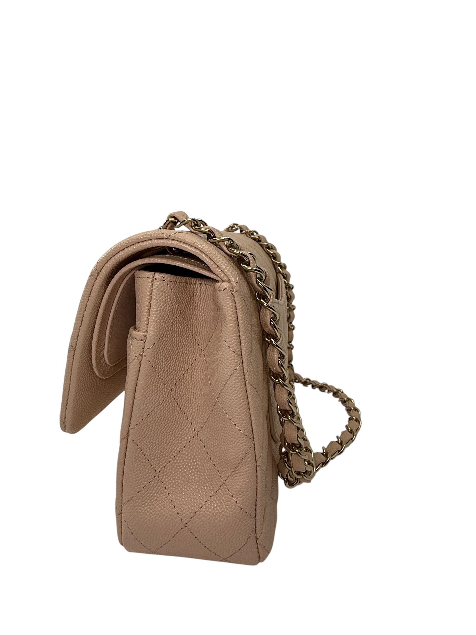 Chanel Medium Caviar Double Flap Classic