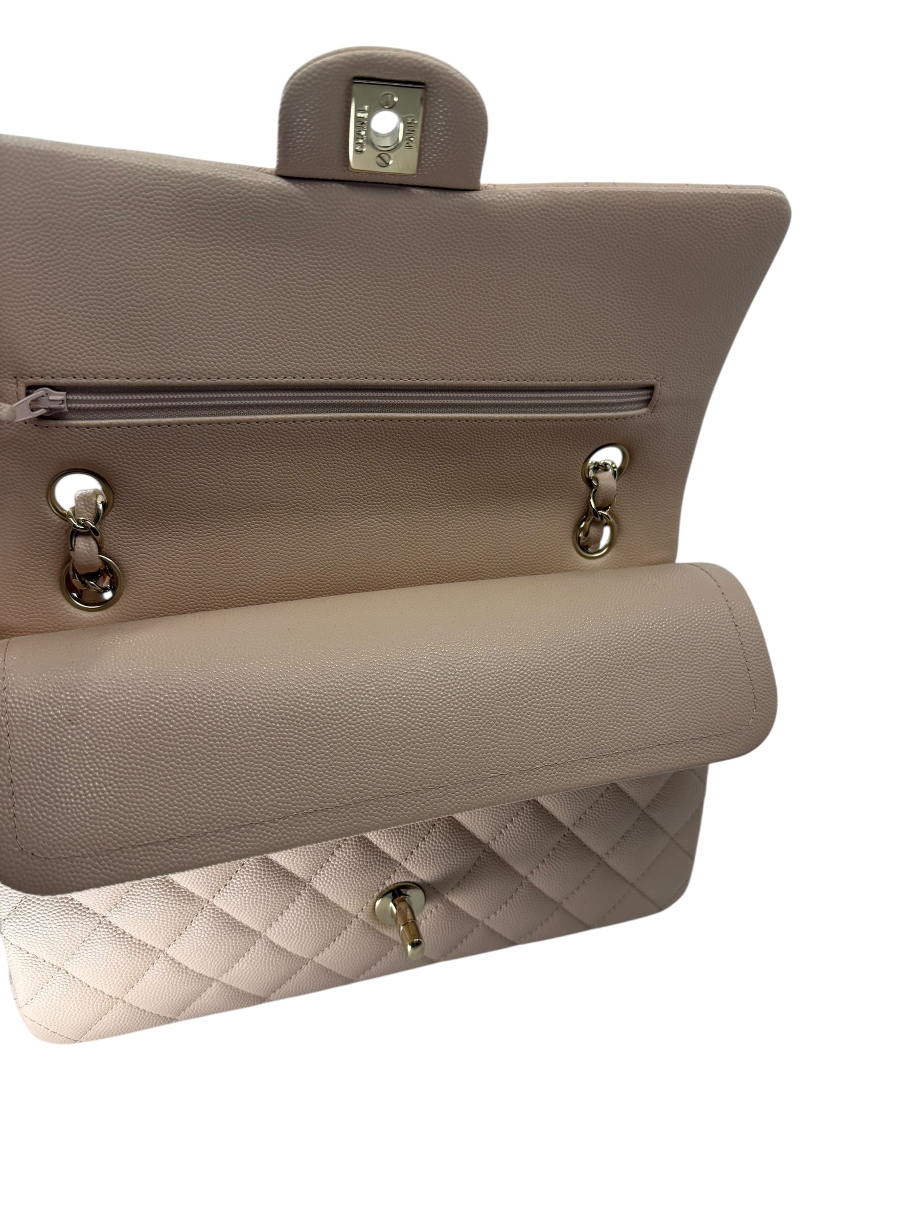 Chanel Medium Caviar Double Flap Classic