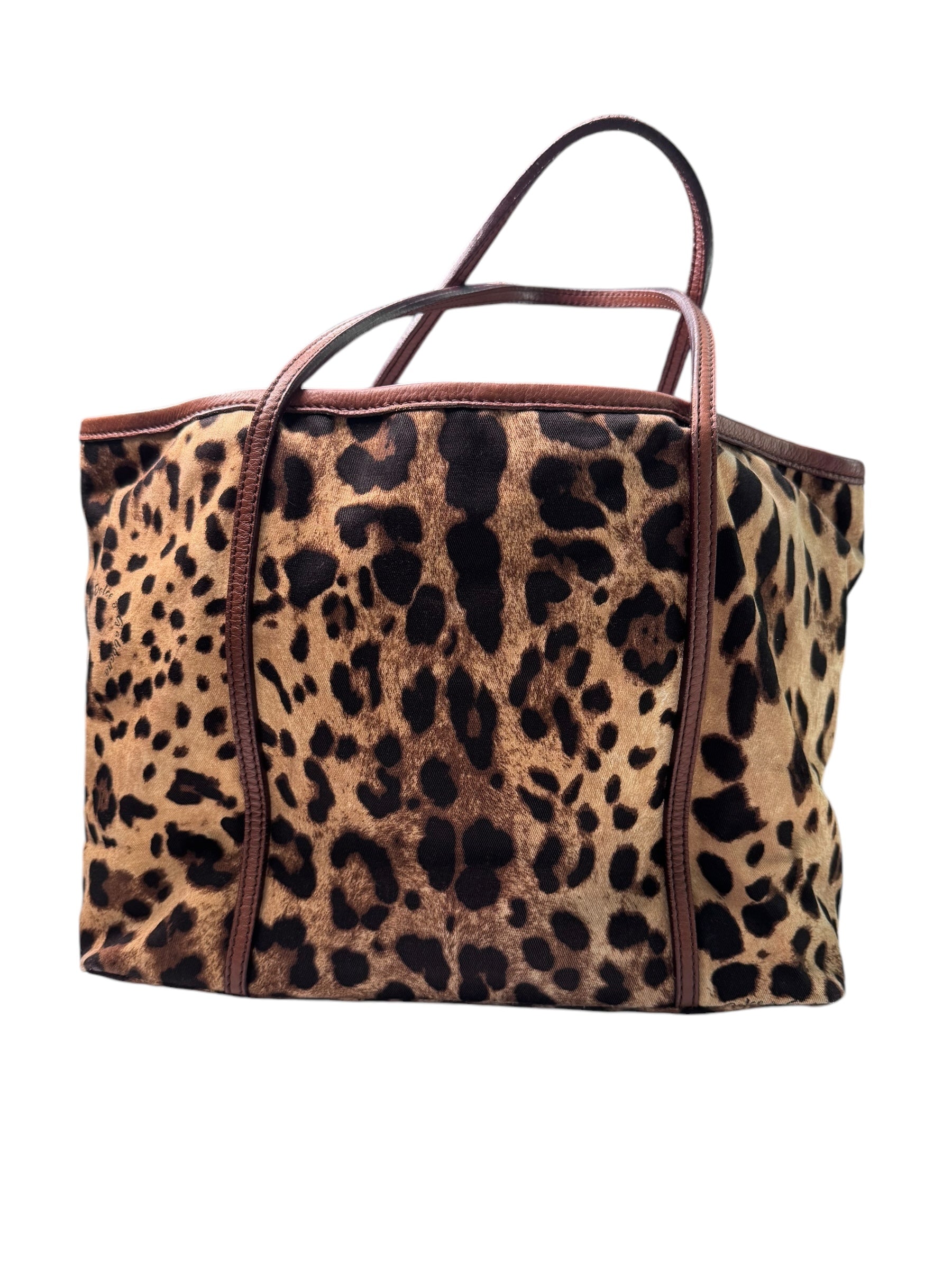 Dolce & Gabbana Leopard Tote | The Little Purse