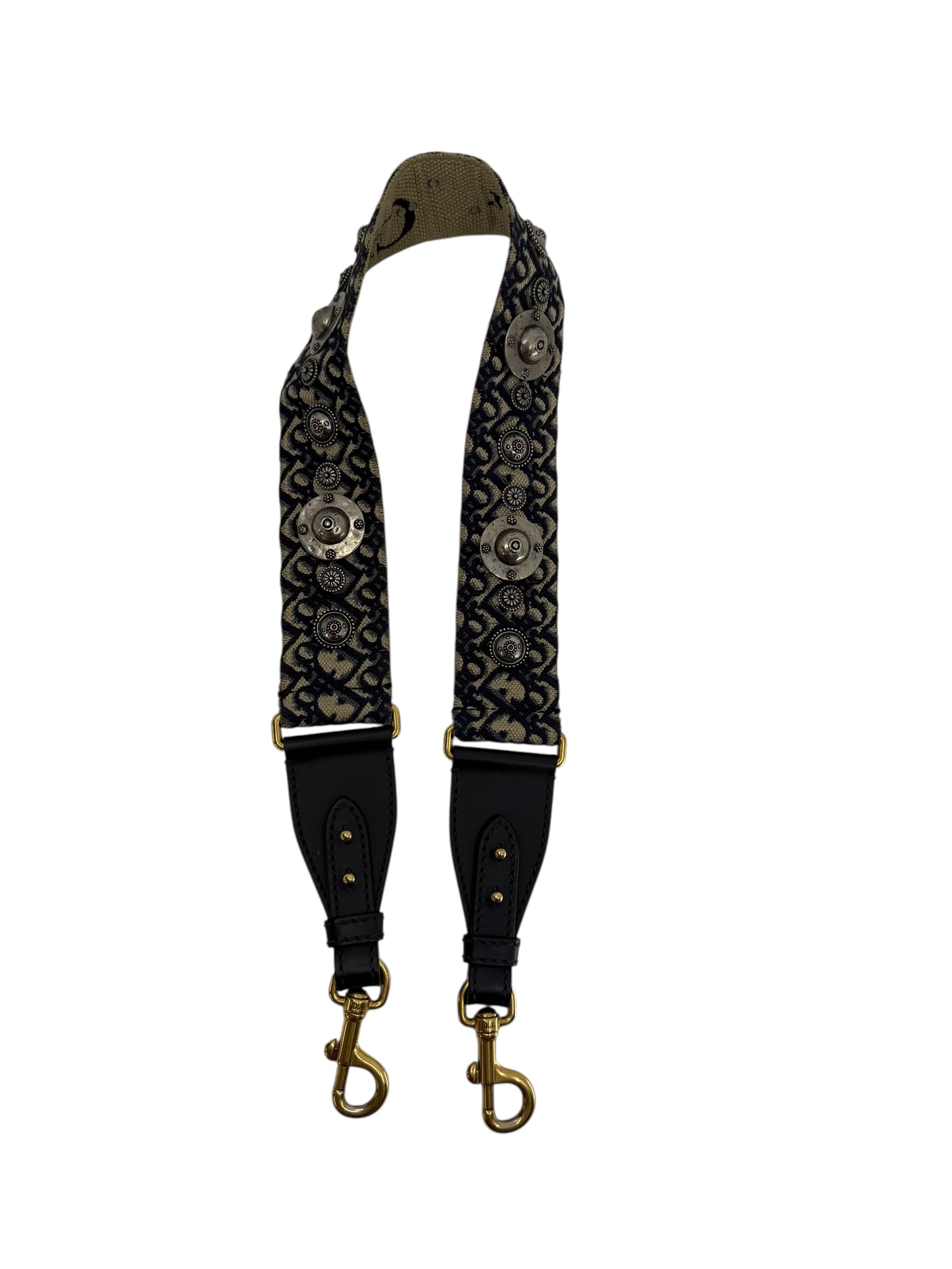 Dior Oblique Embroidered Saddle Bag