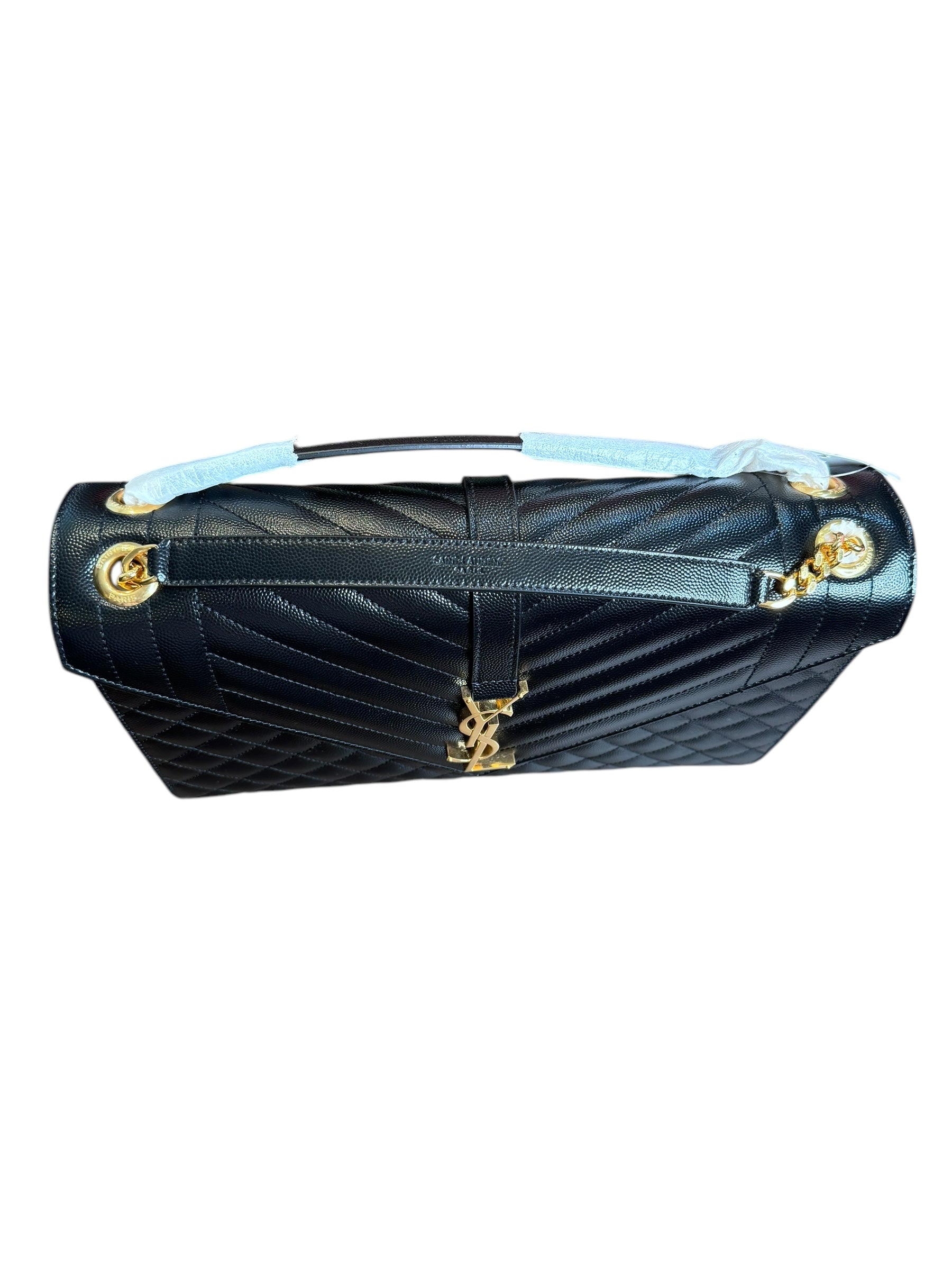 YSL Large Envelope Calfskin Shoulder Bag