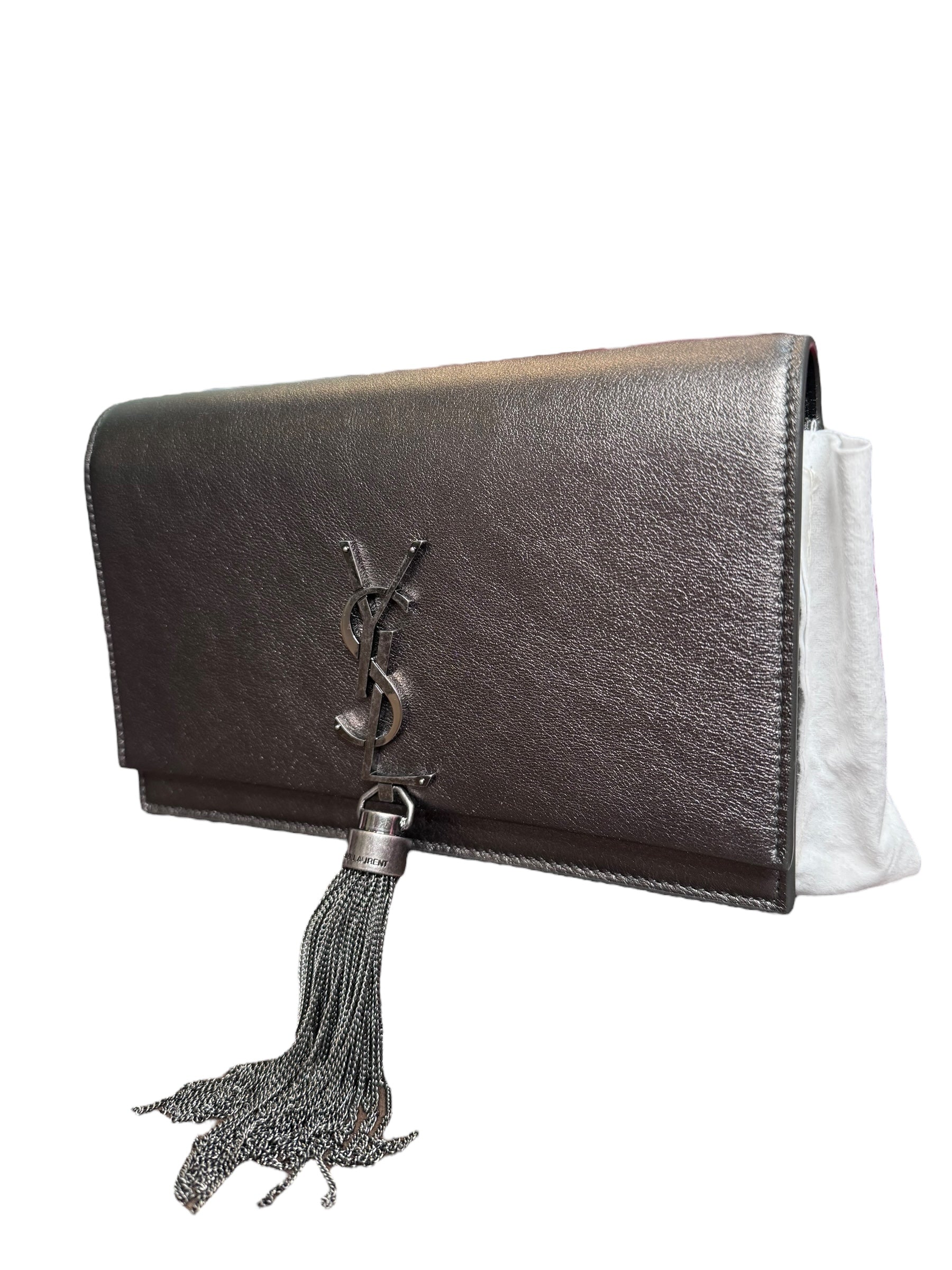 YSL Cassandre Kate Tassel Wallet on Chain