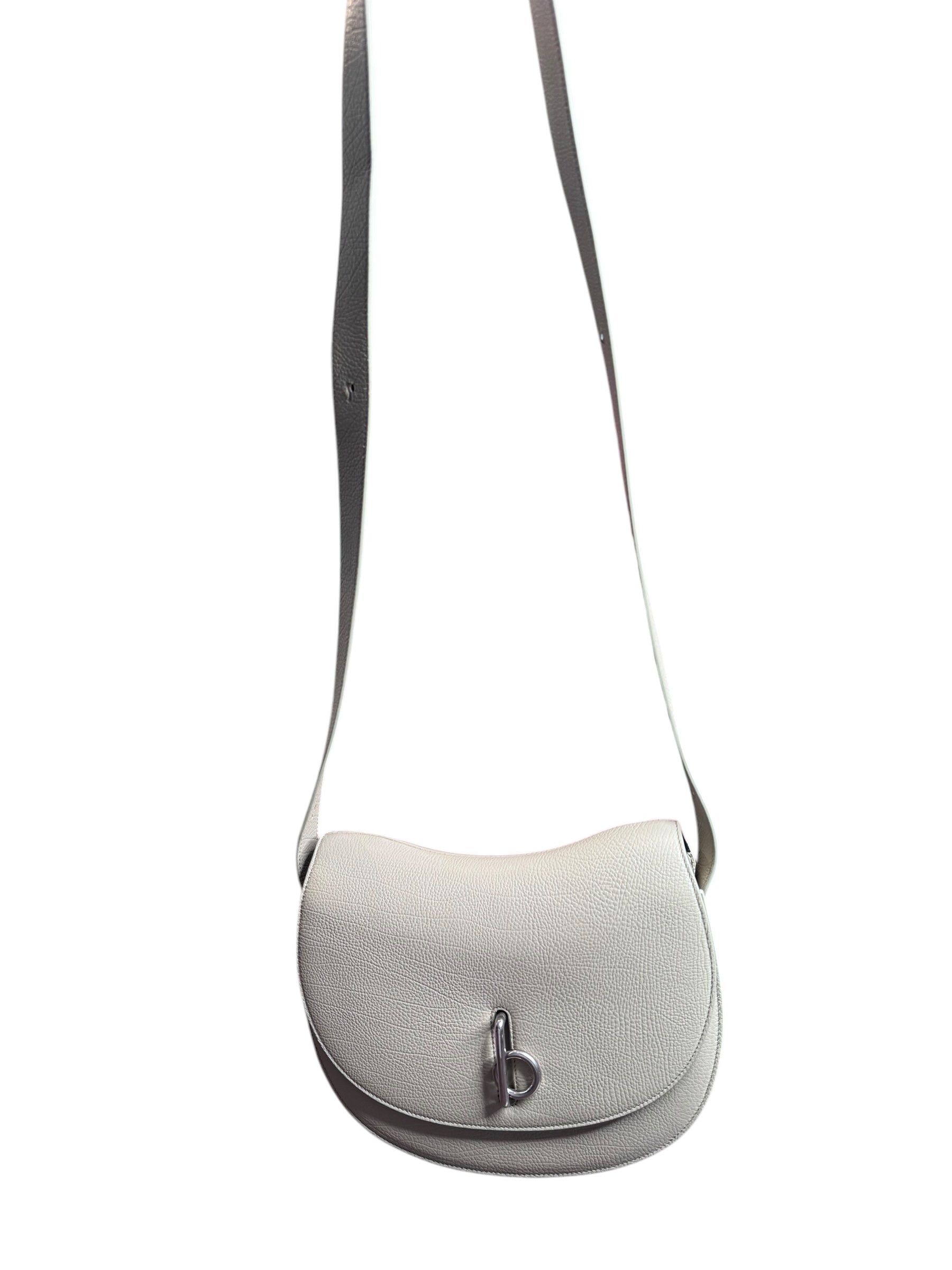 関税込 Burberry グレインレザー製Horse Medalサドルバッグ Burberry Rocking Horse Saddle Bag Large | The Little Purse