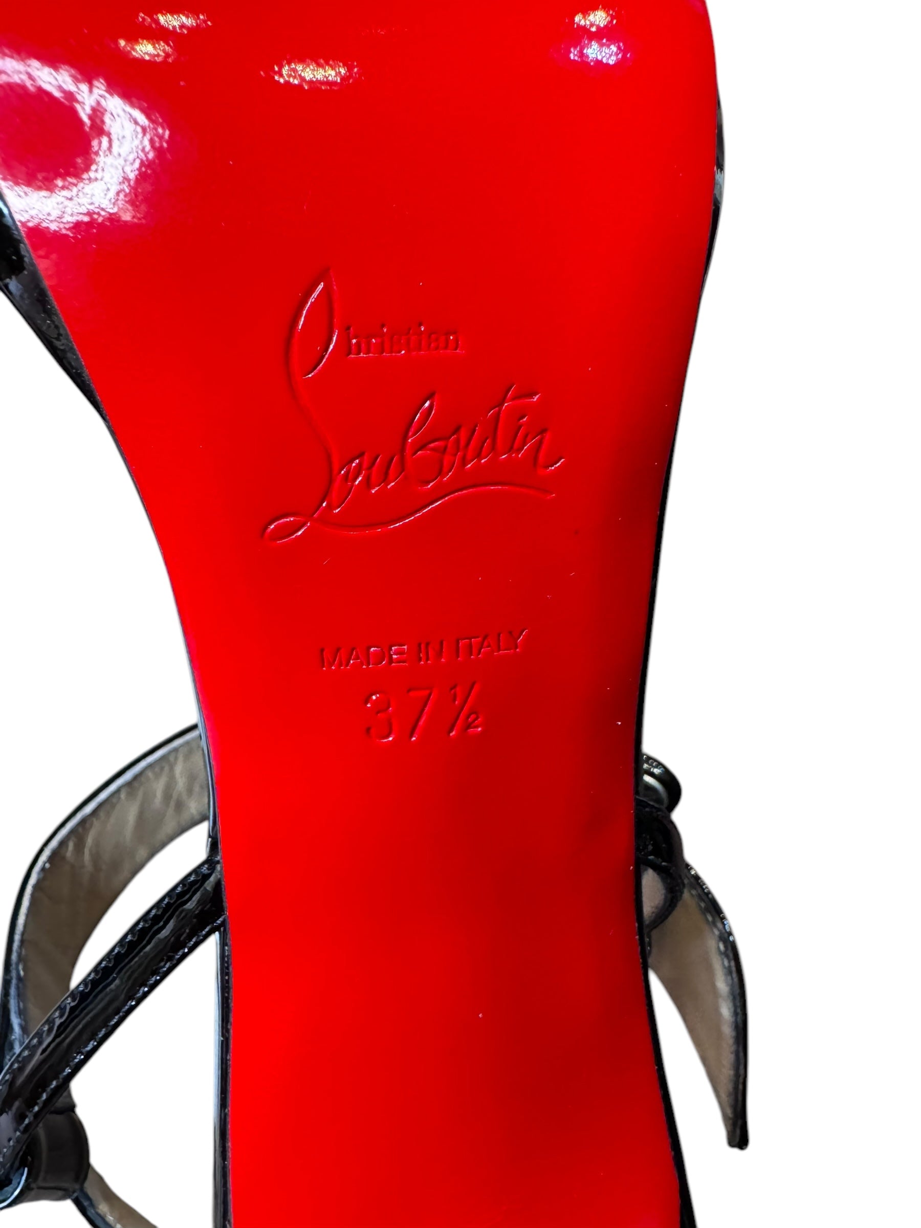 Christian Louboutin Beltega 120 Patent Leather Heels