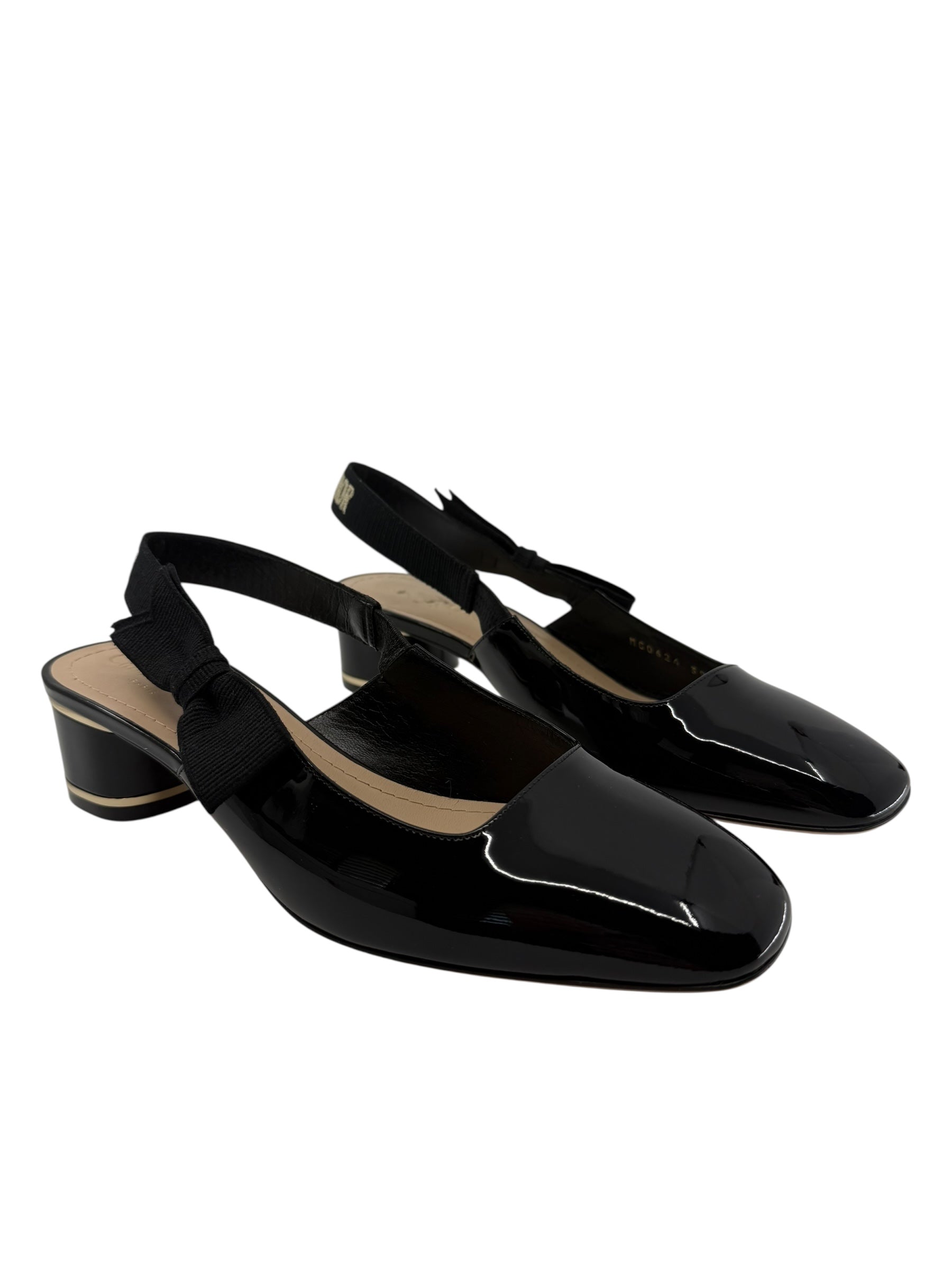 Dior Miss Dior Paris Patent Heels (39.5/9.5)