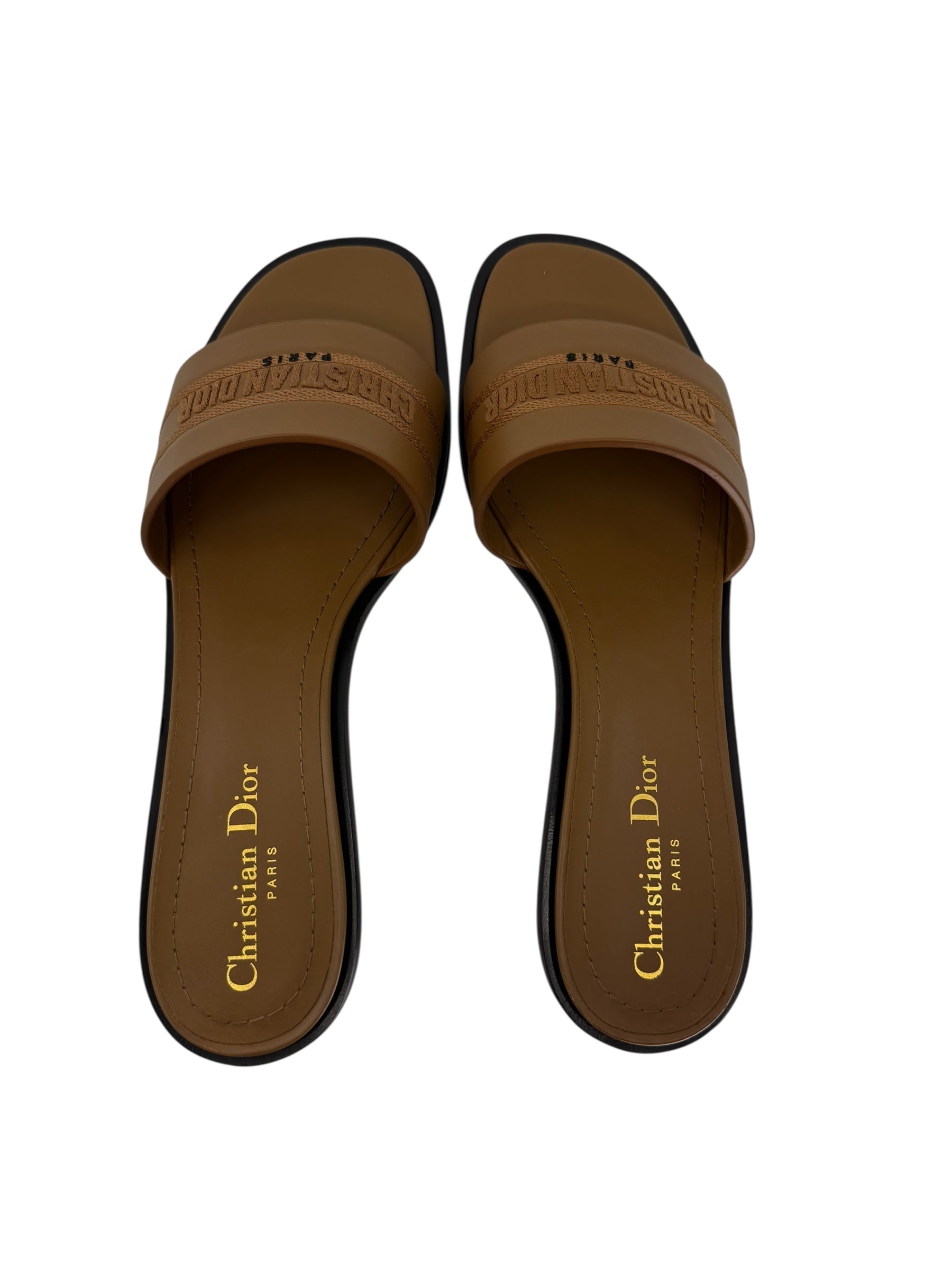 Dior D-Way Heeled Slides (40/10)