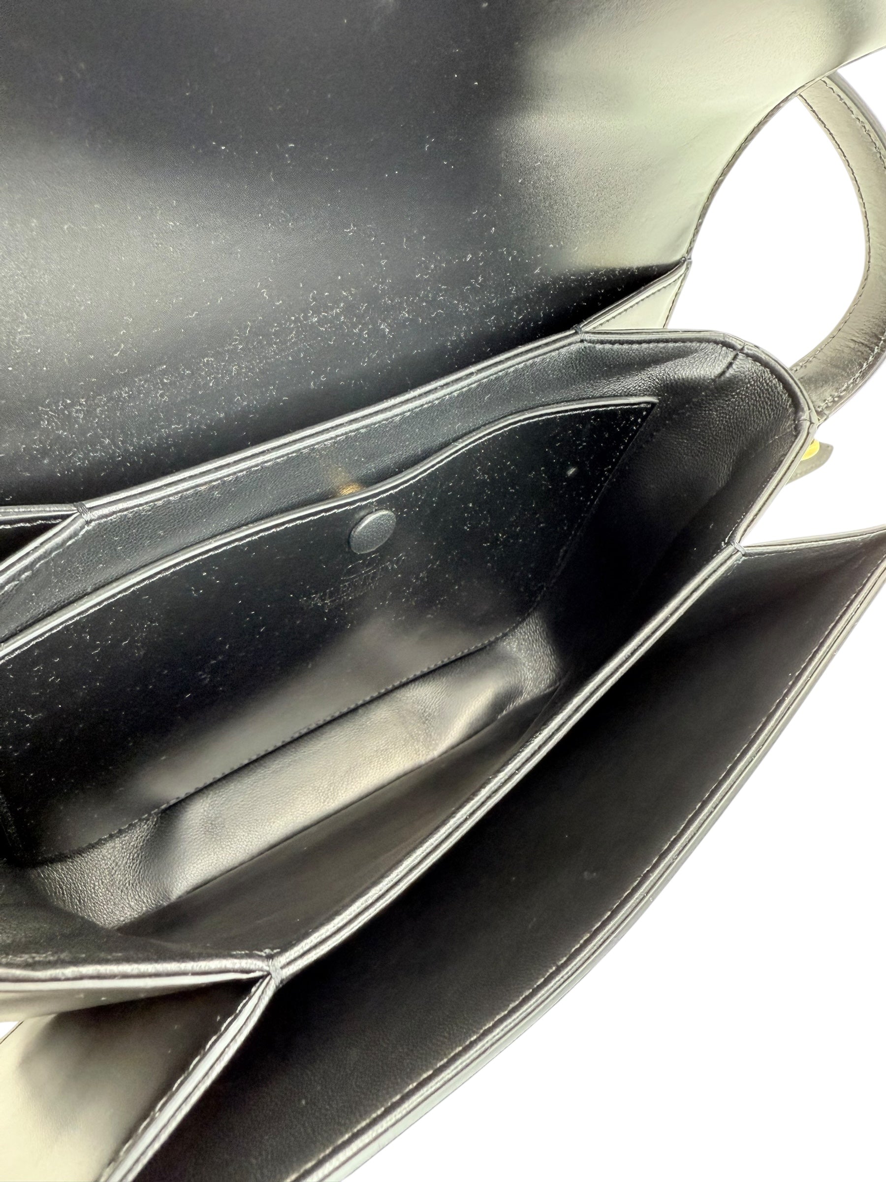 Valentino Garavani 9 to 5 Flap Leather Saddle Bag