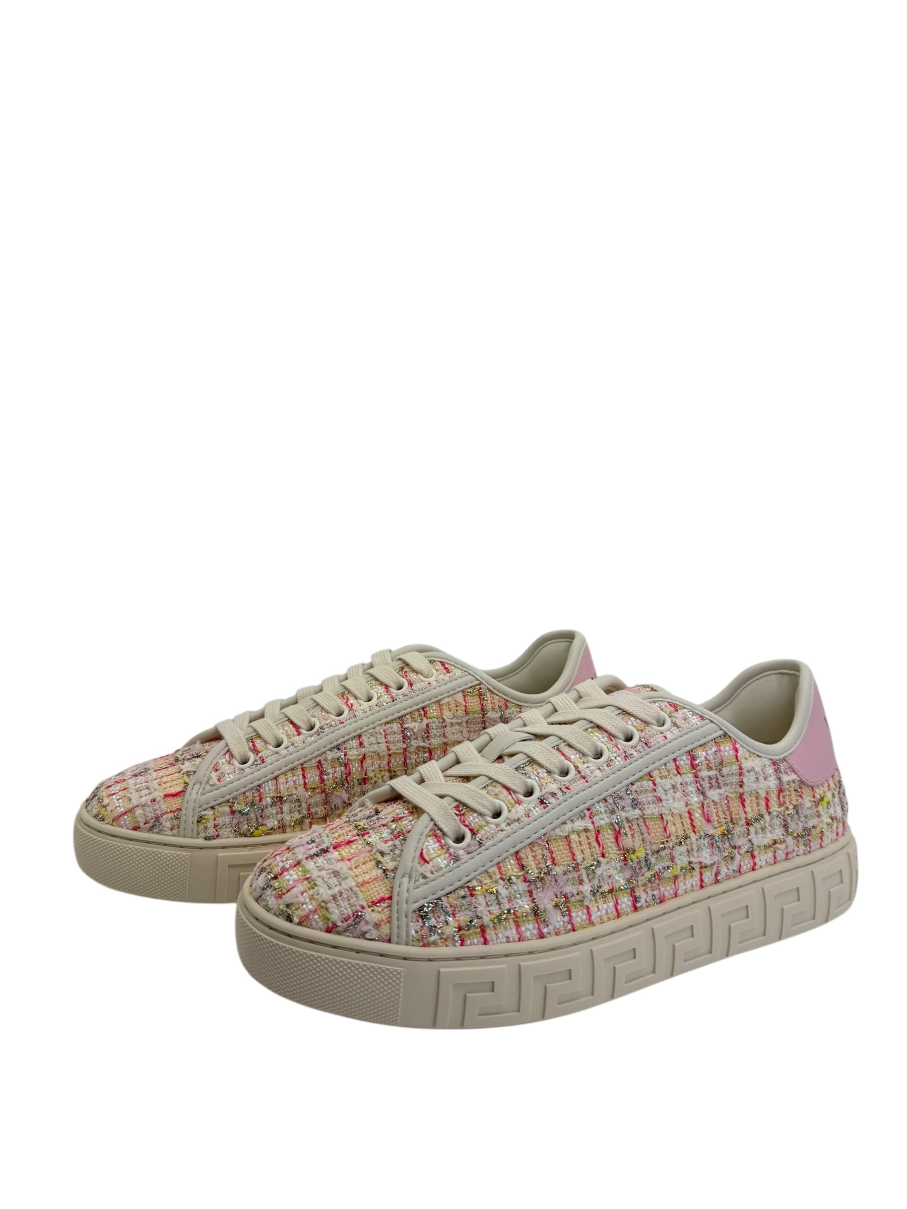 Versace Tweed Sneakers (38/8)