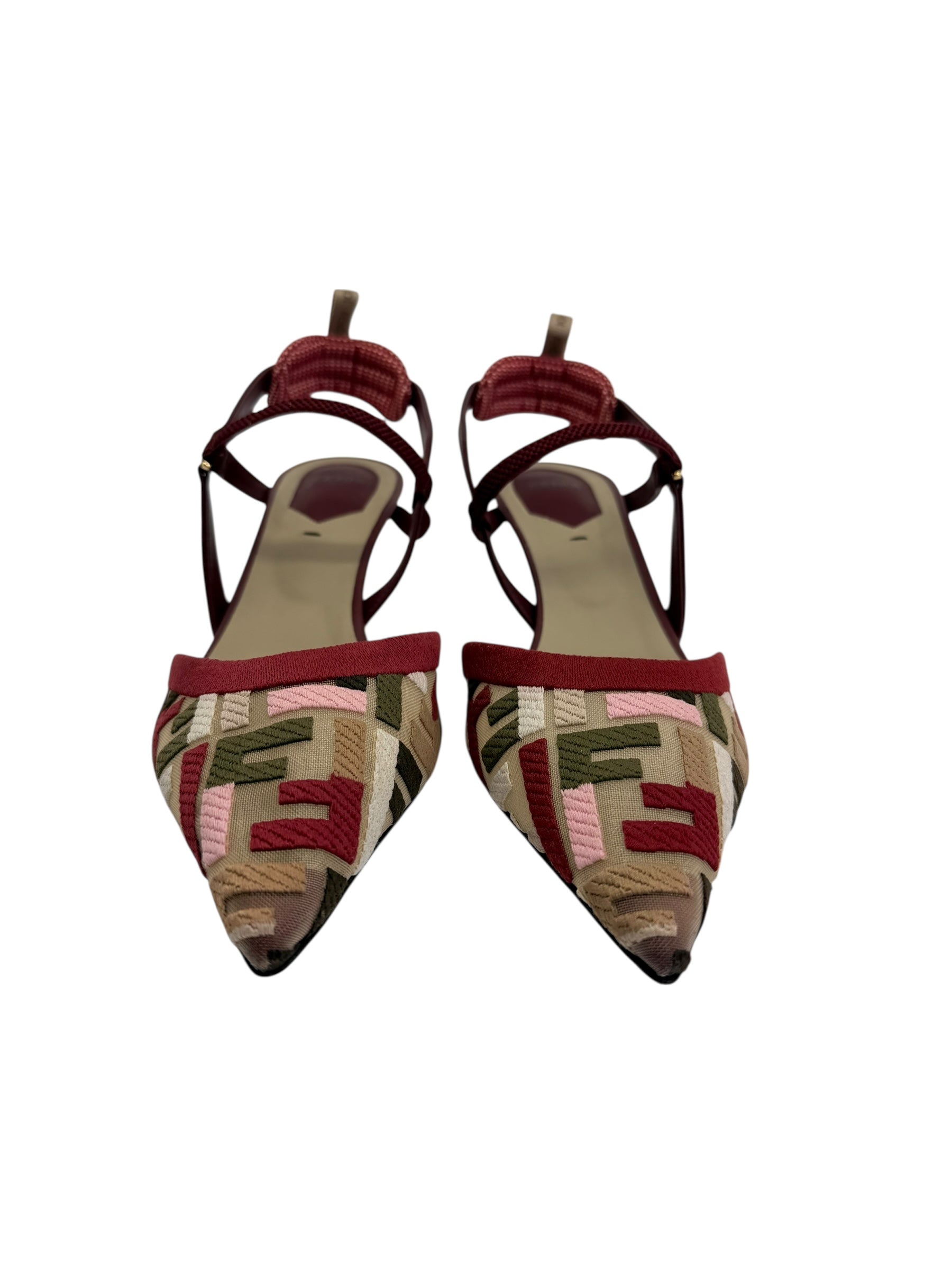 Fendi Slingback Heels (38.5/8.5)