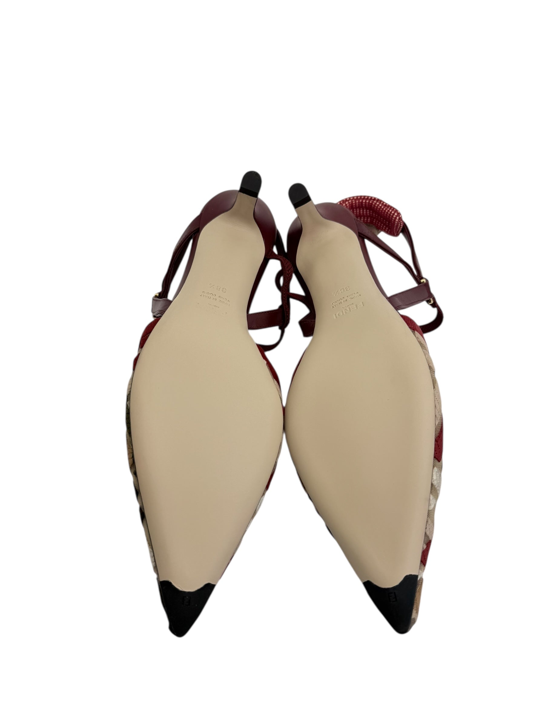 Fendi Slingback Heels (38.5/8.5)