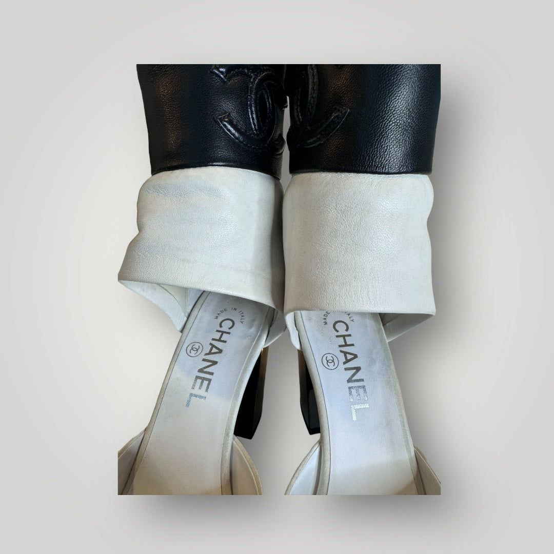 Chanel Lambskin Leather Boots