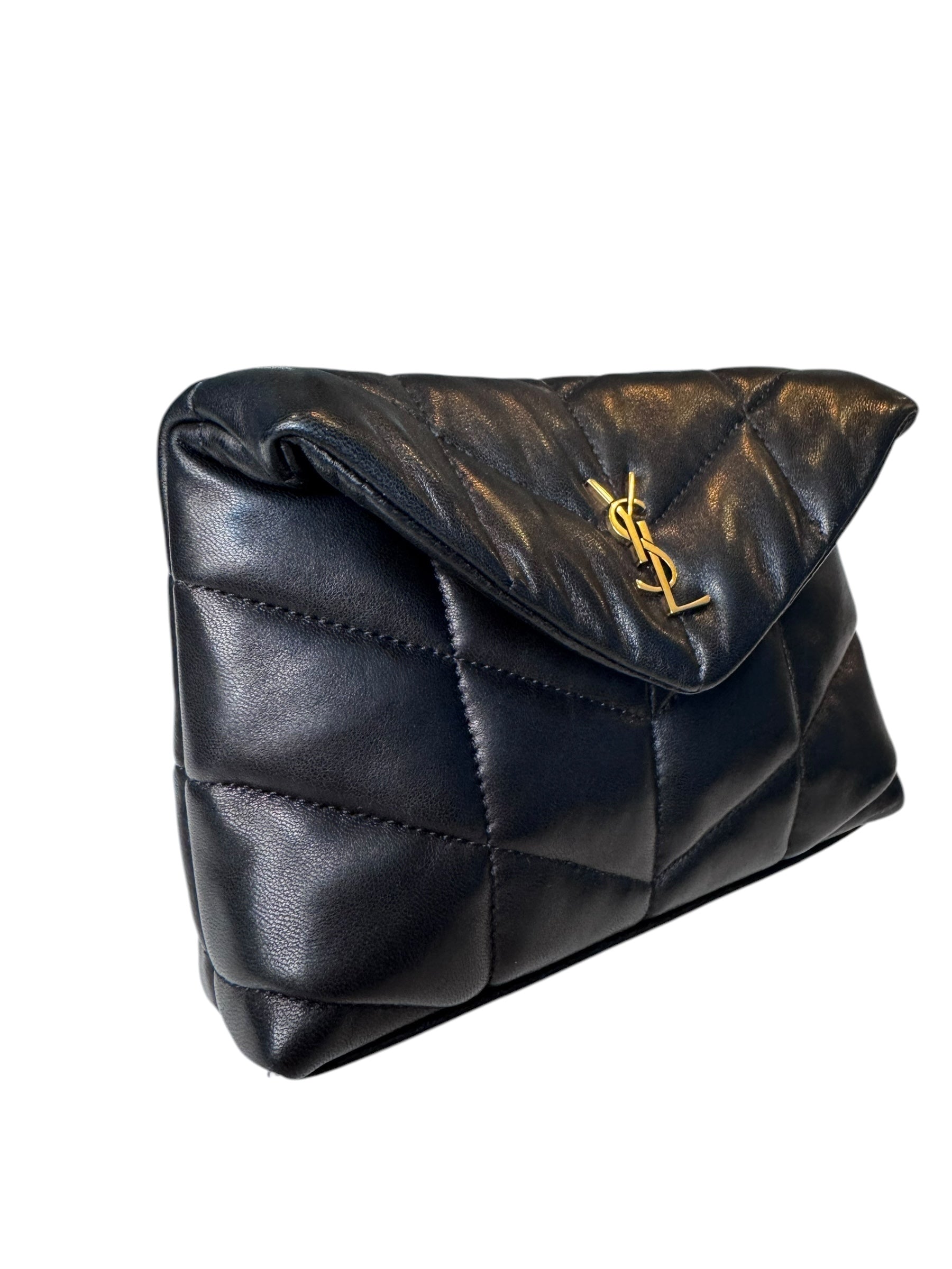 Saint Laurent Lou Puffer Clutch