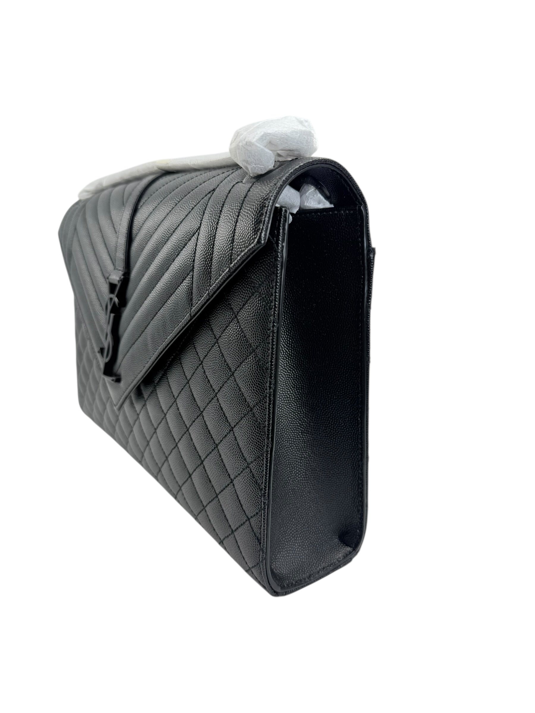 Saint Laurent Large Triquilt Envelope Shoulder Bag