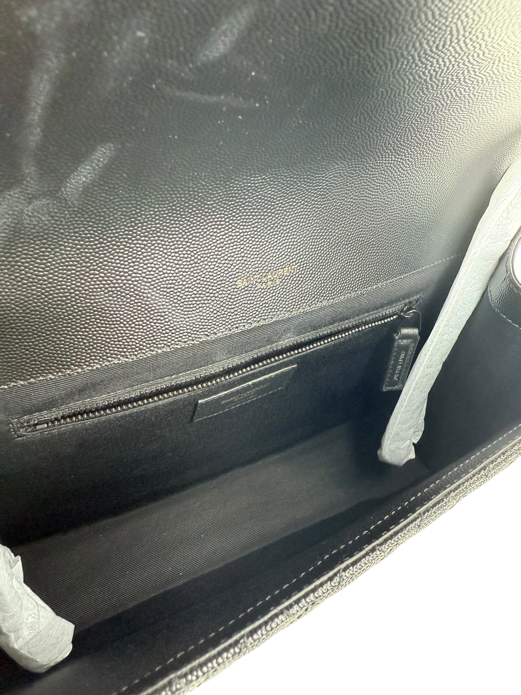 Saint Laurent Large Triquilt Envelope Shoulder Bag