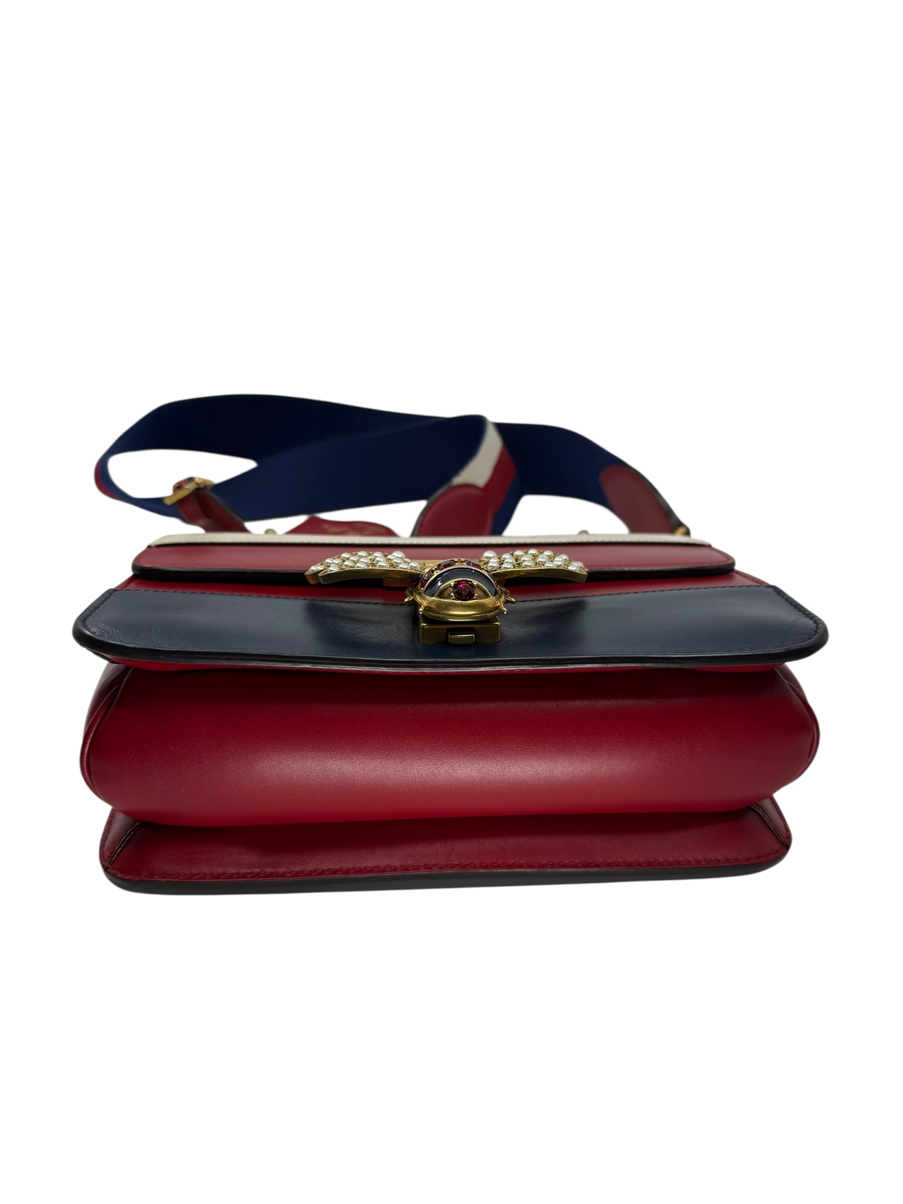 Gucci Sylvie Web Queen Margaret Shoulder Bag