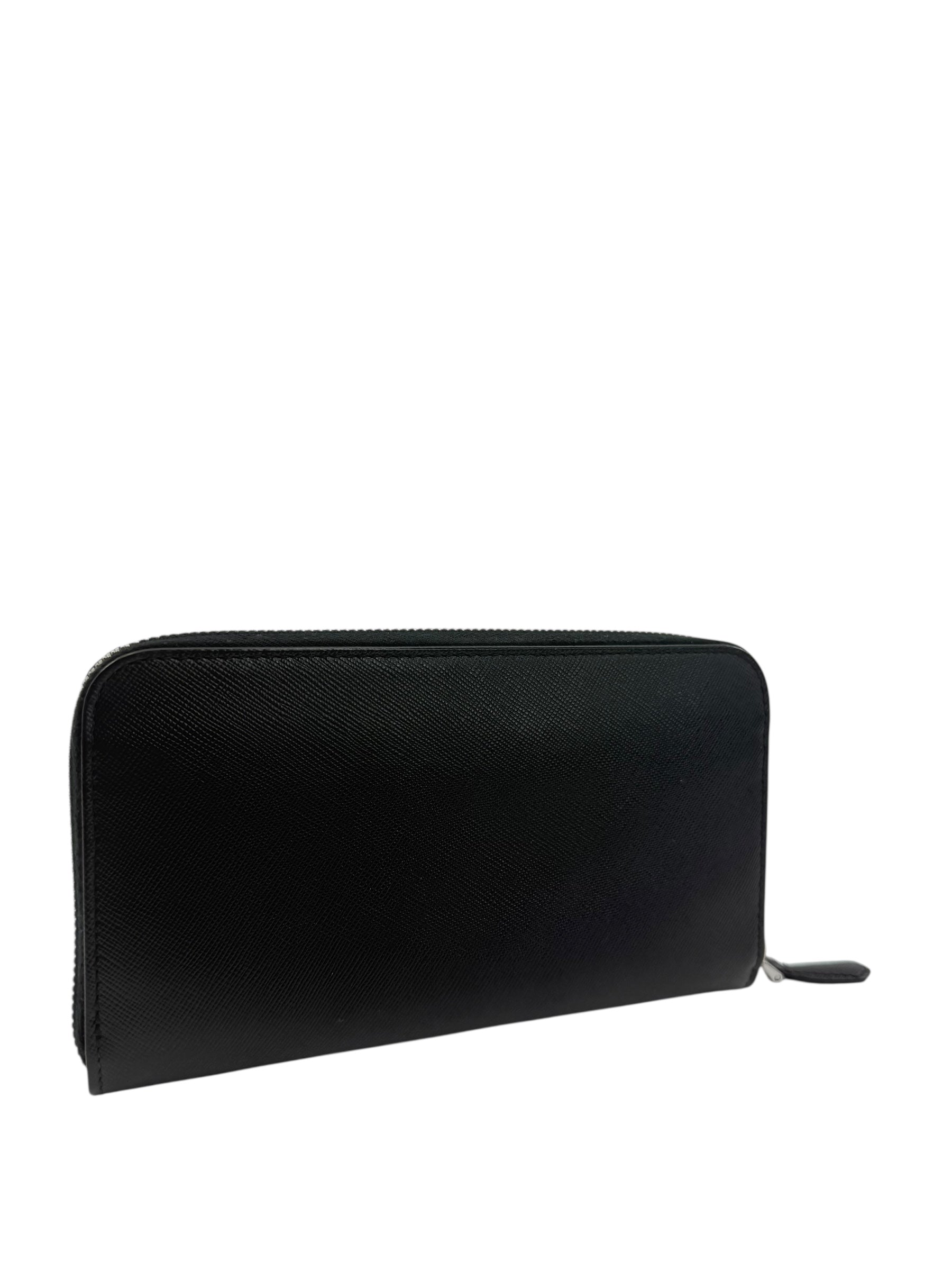 Prada Saffiano Leather Long Wallet