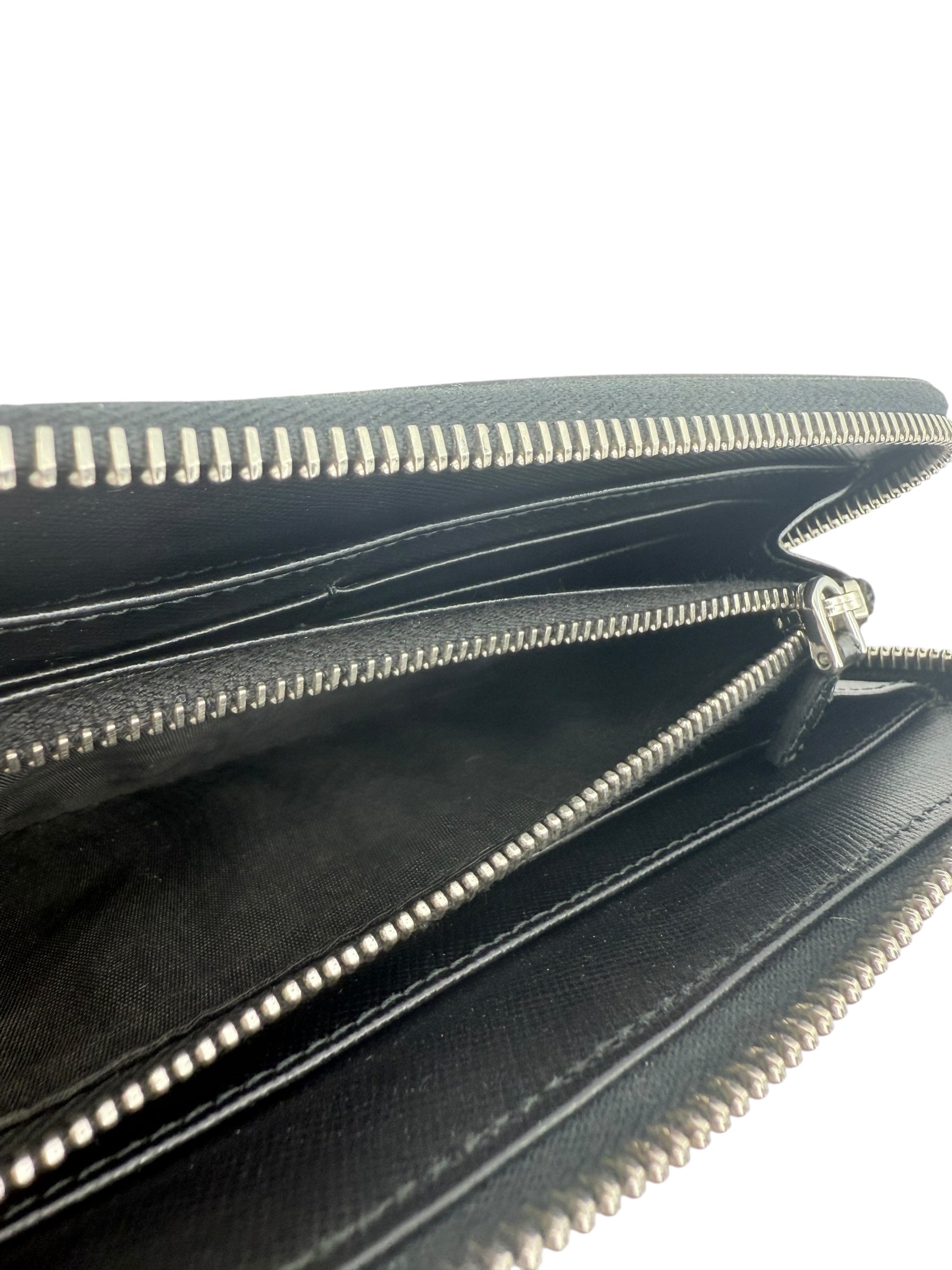 Prada Saffiano Leather Long Wallet