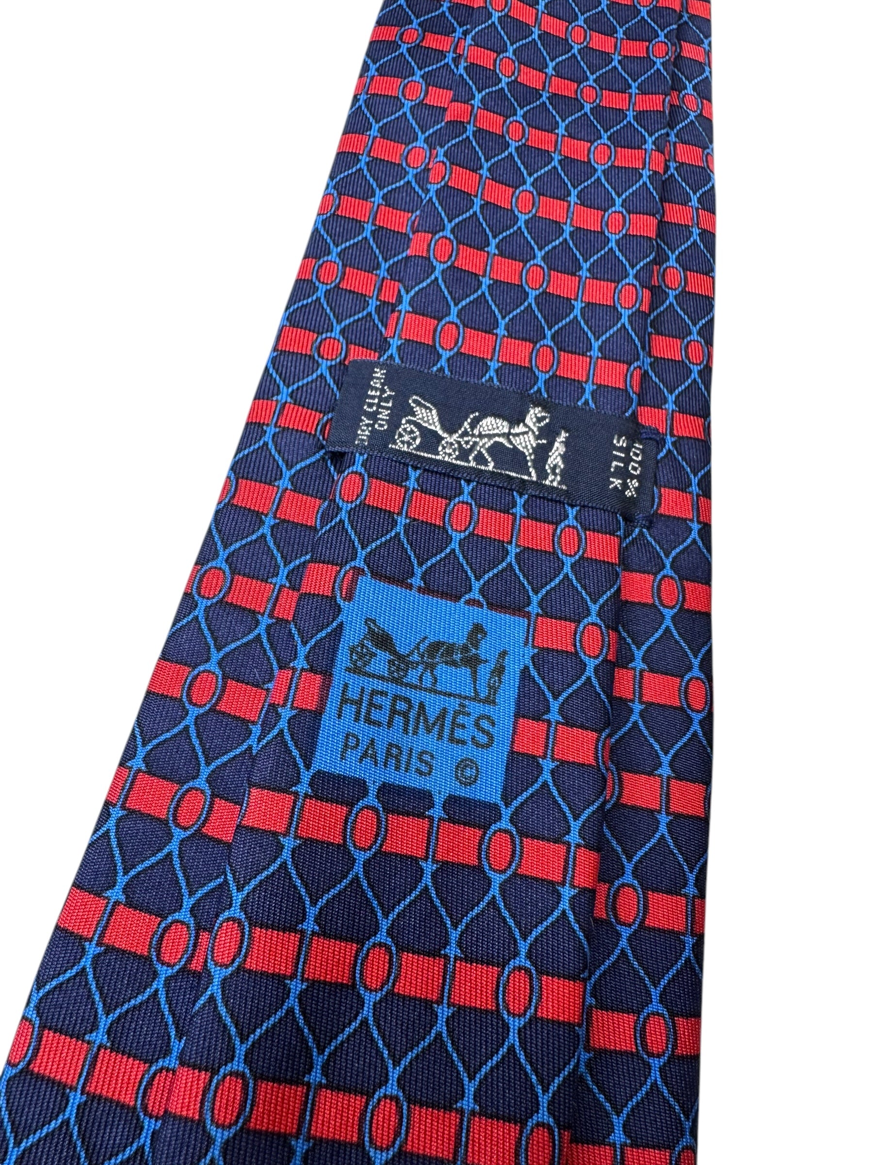 Hermes Silk Tie