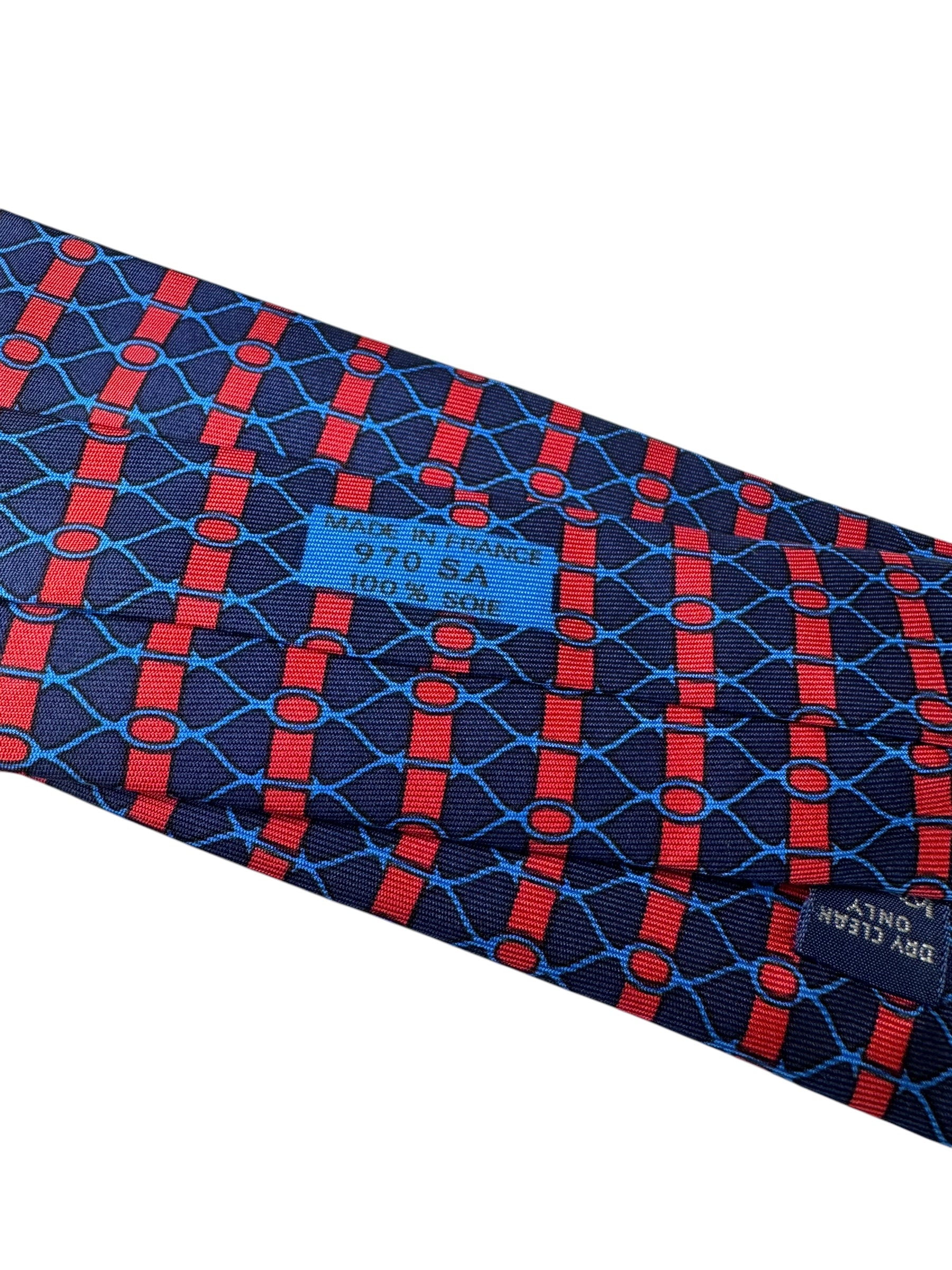 Hermes Silk Tie