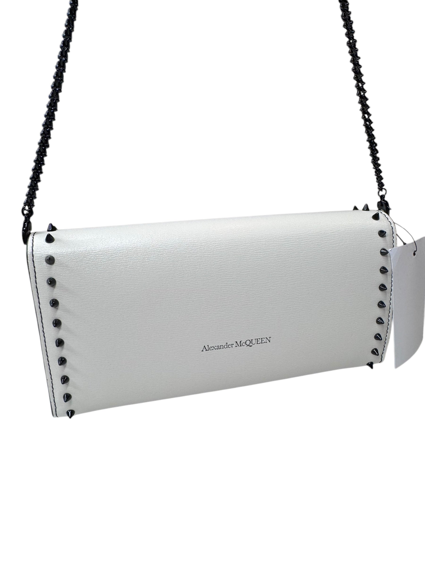 Alexander McQueen Skull Wallet on Chain | The Little Purse