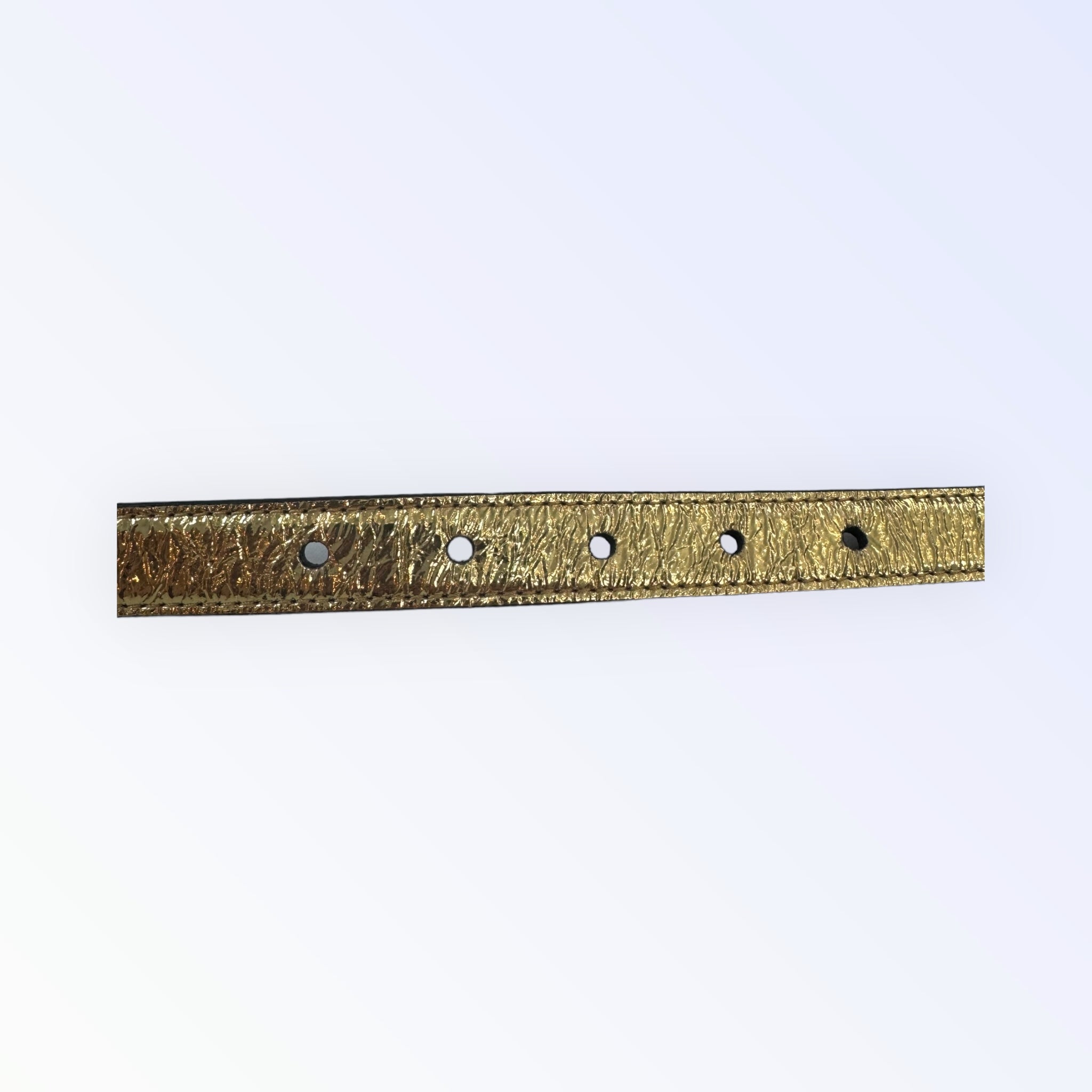 Fendi Logo Gold Foil Belt (80)