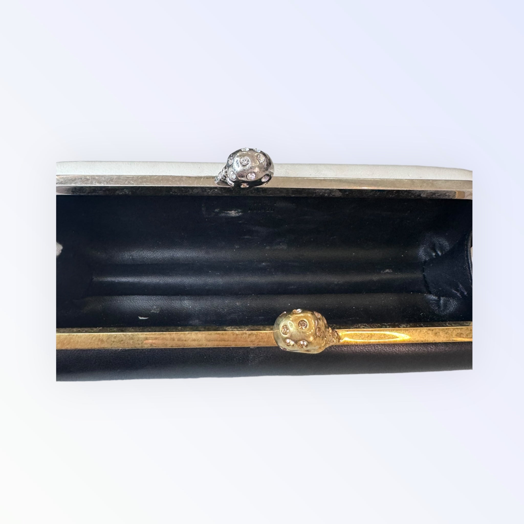 Alexander McQueen Twin Skull Clutch