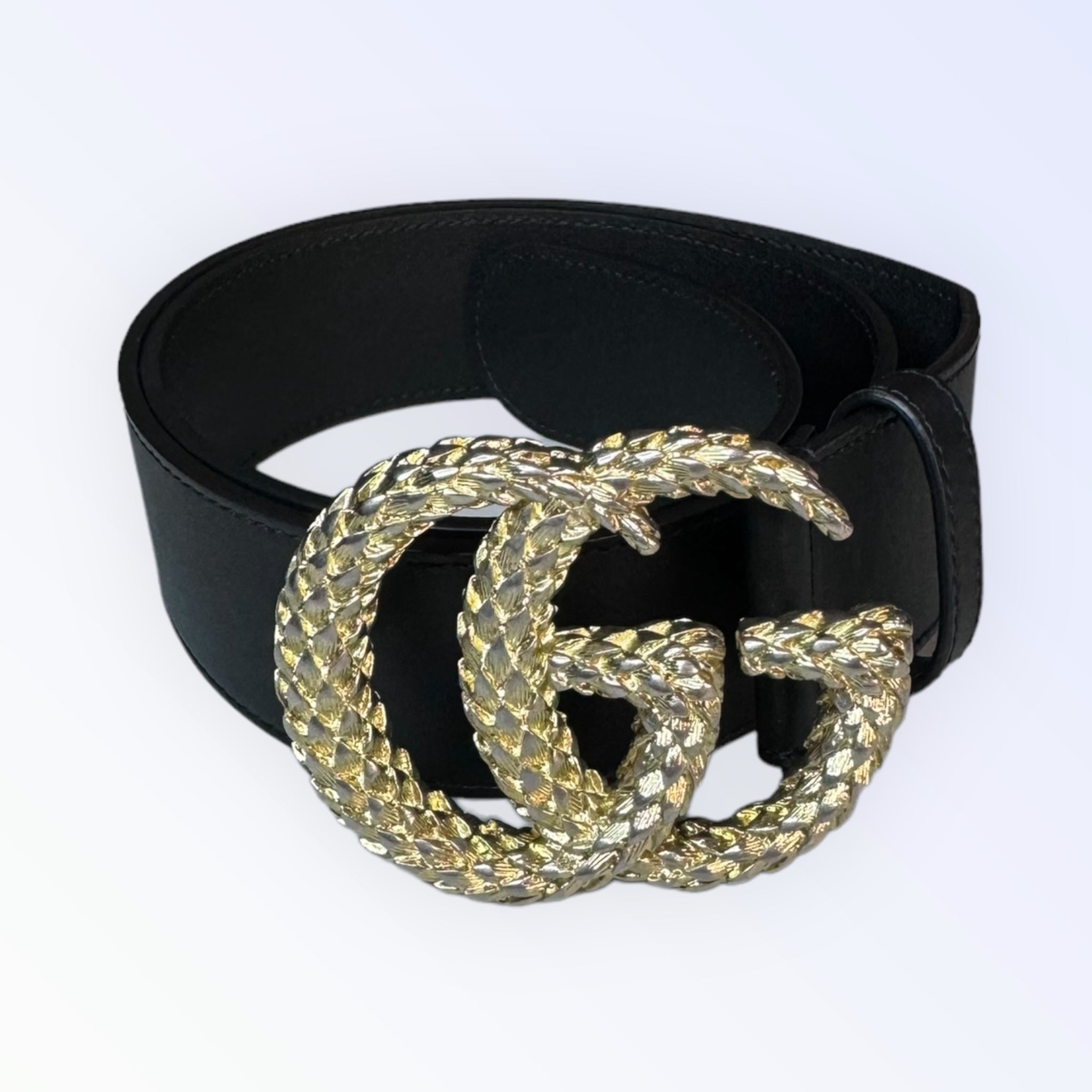 Gucci GG Leather Belt