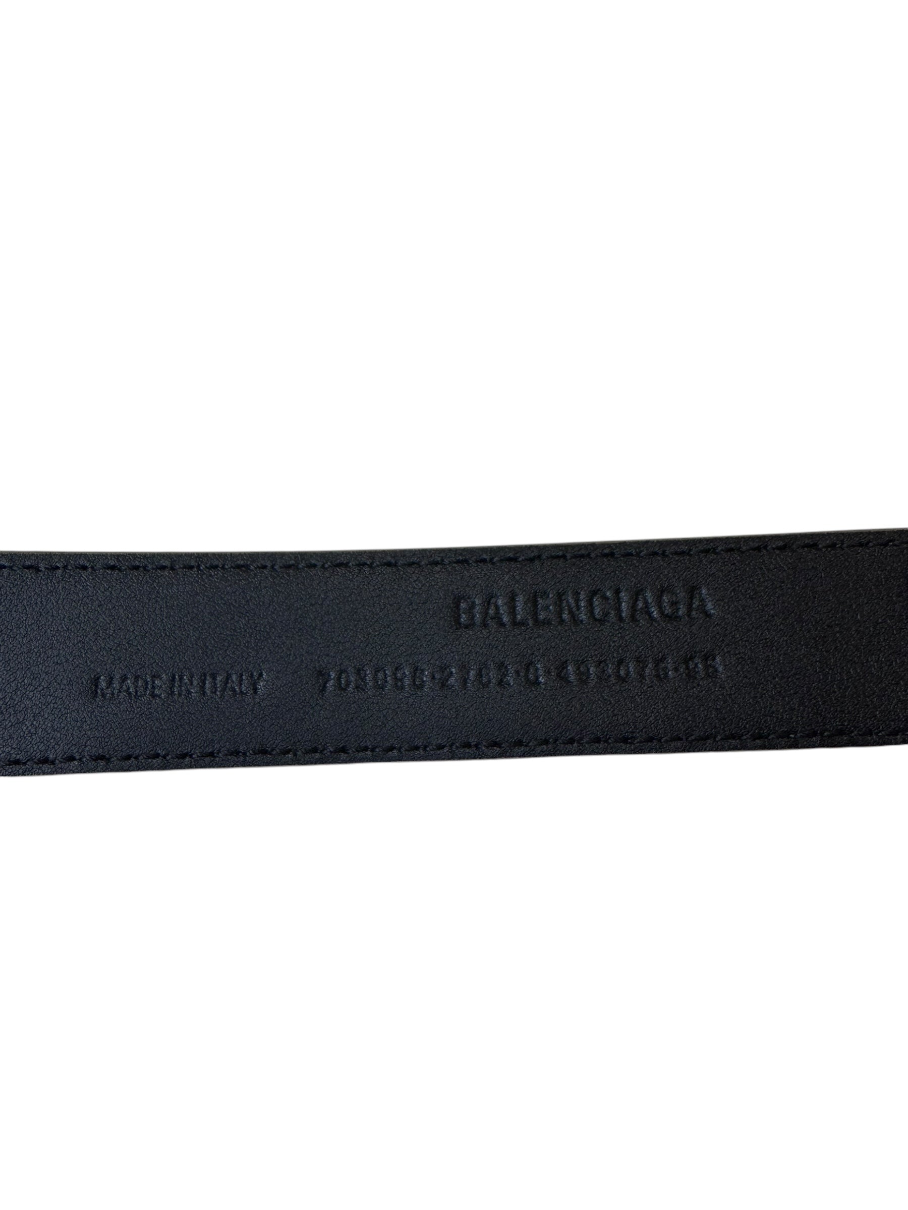 Balenciaga Leather Belt (100/40)