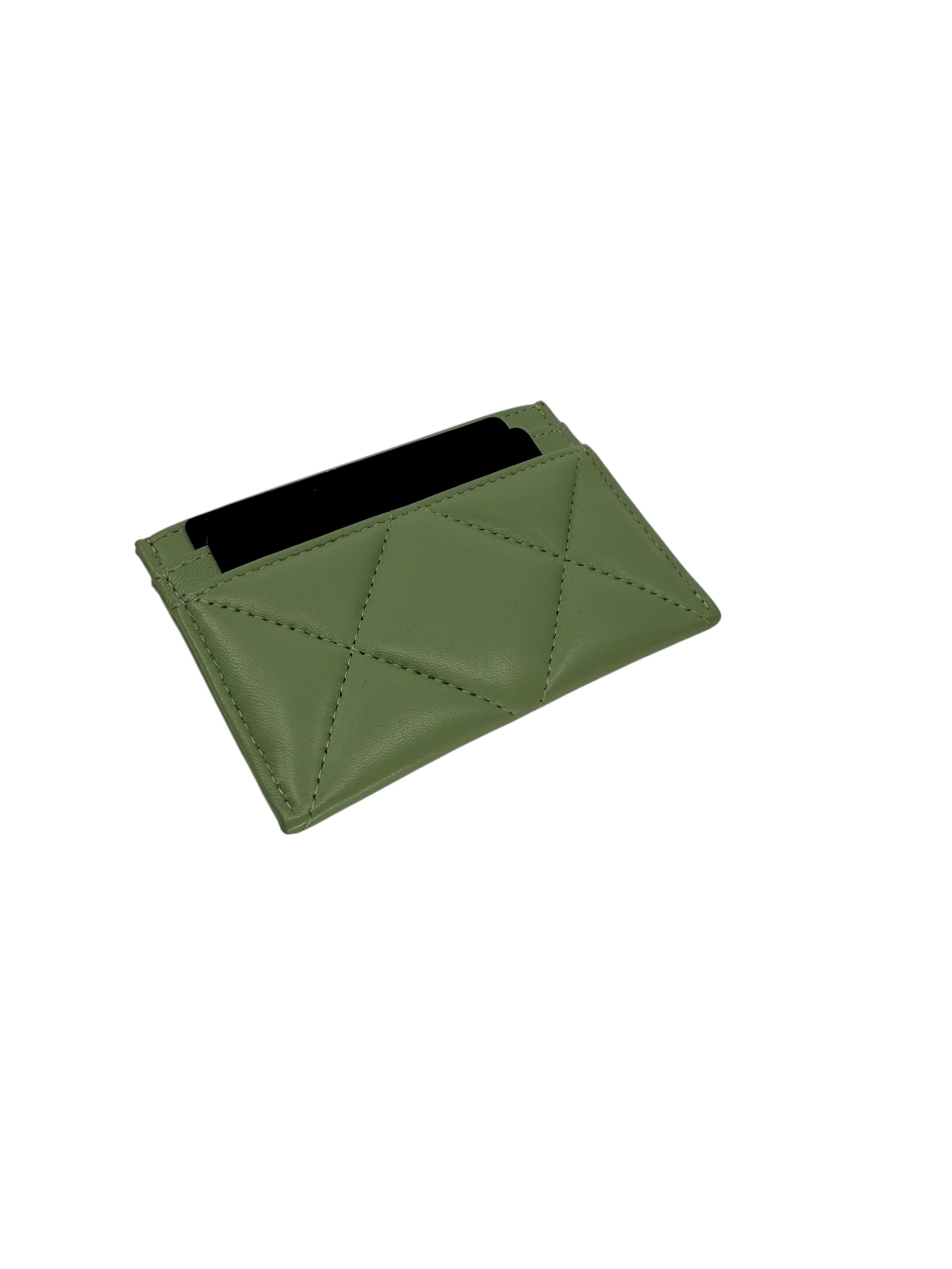 Chanel 19 Card Holder
