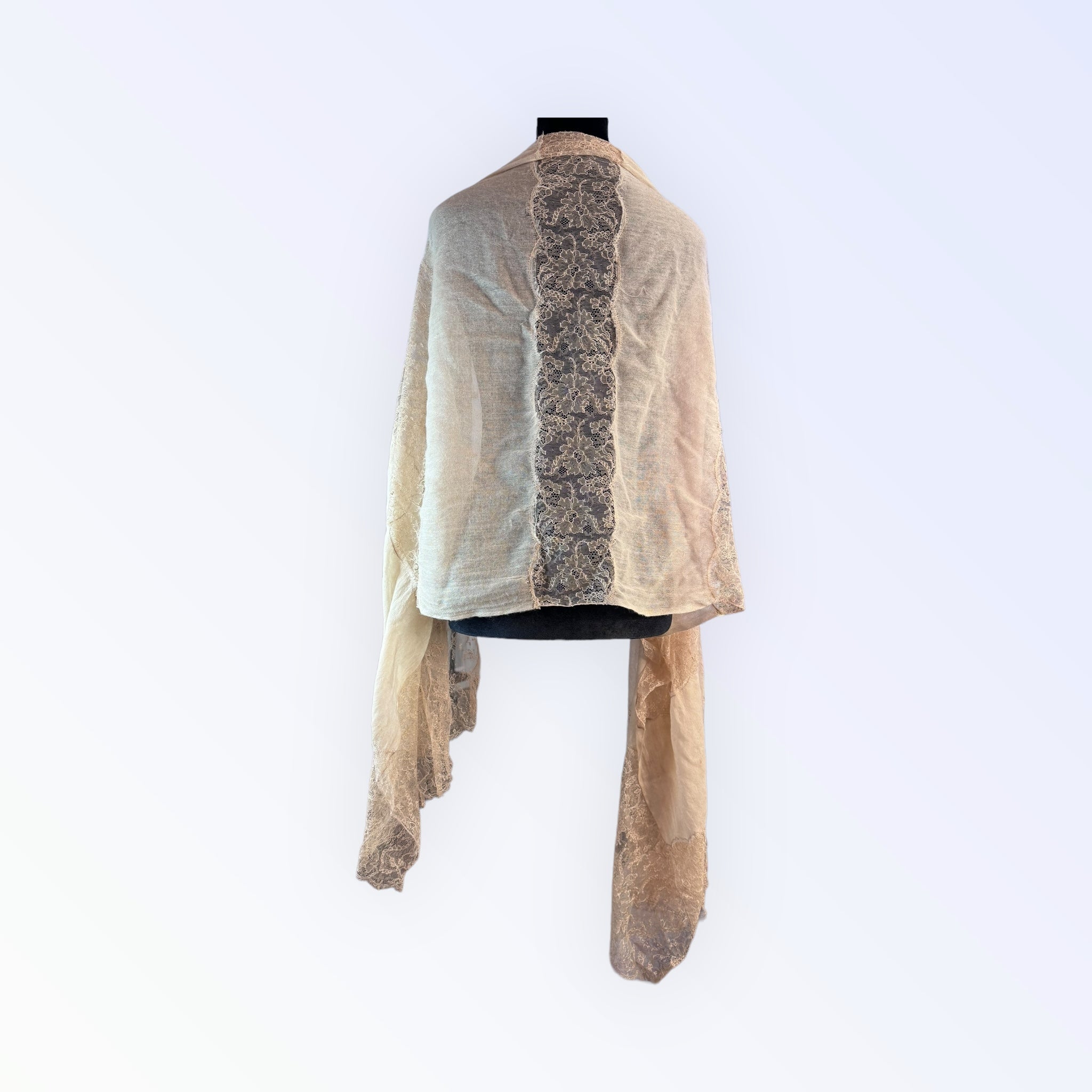 マフラー・ストール Valentino Garavani Stole Lace Seta-Lana Valentino Stole | Lace | Seta-lana/ | italist | REVERSIBLE