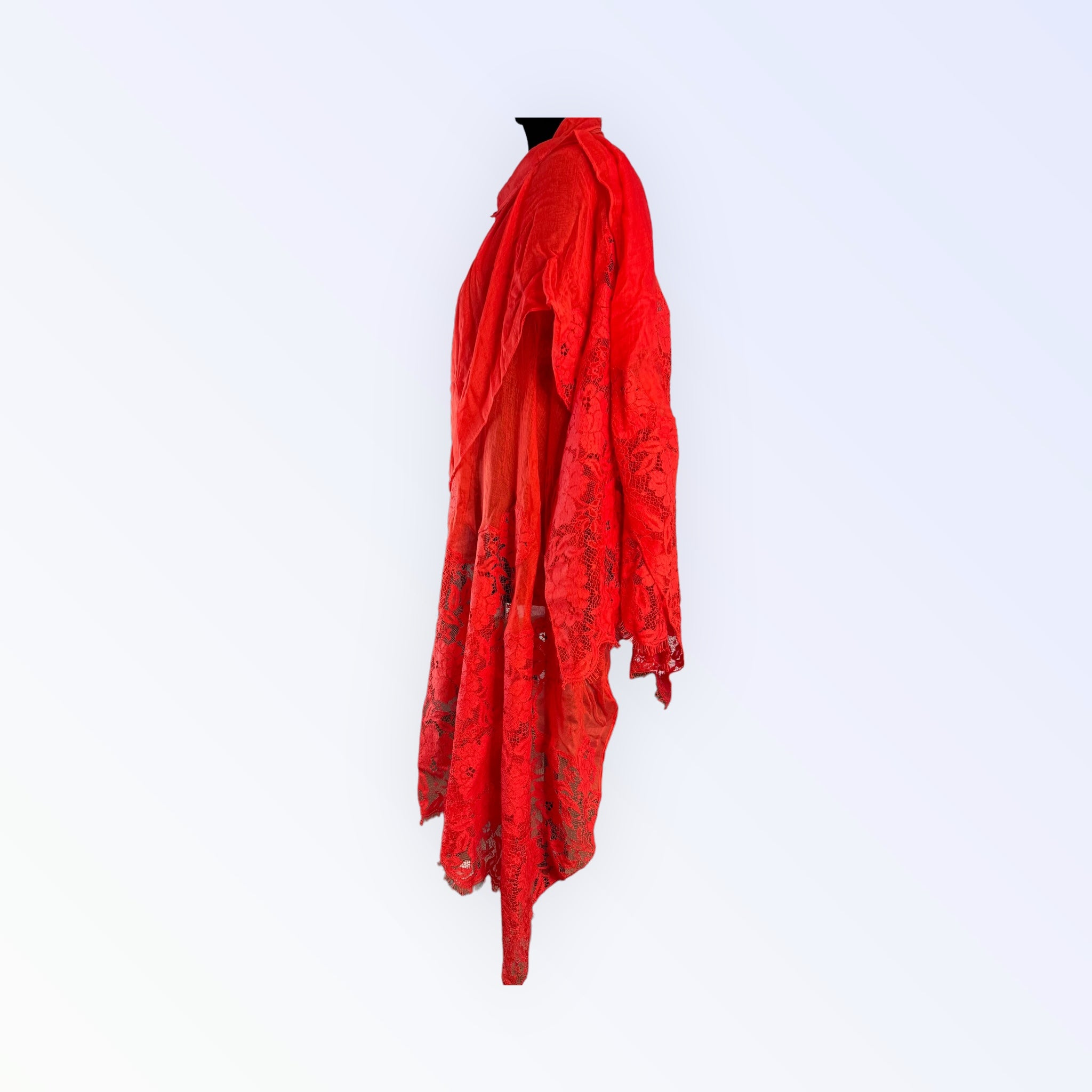 Valentino Cashmere Blend Lace Scarf