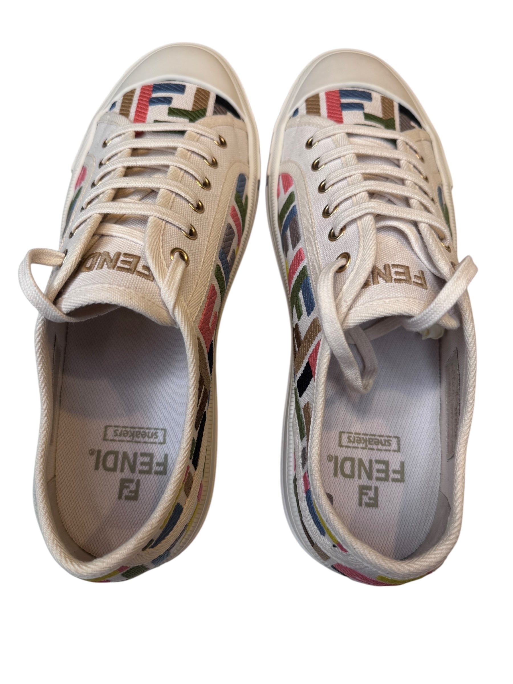 Fendi Domino Multicolor Sneaker (39.5/9.5)