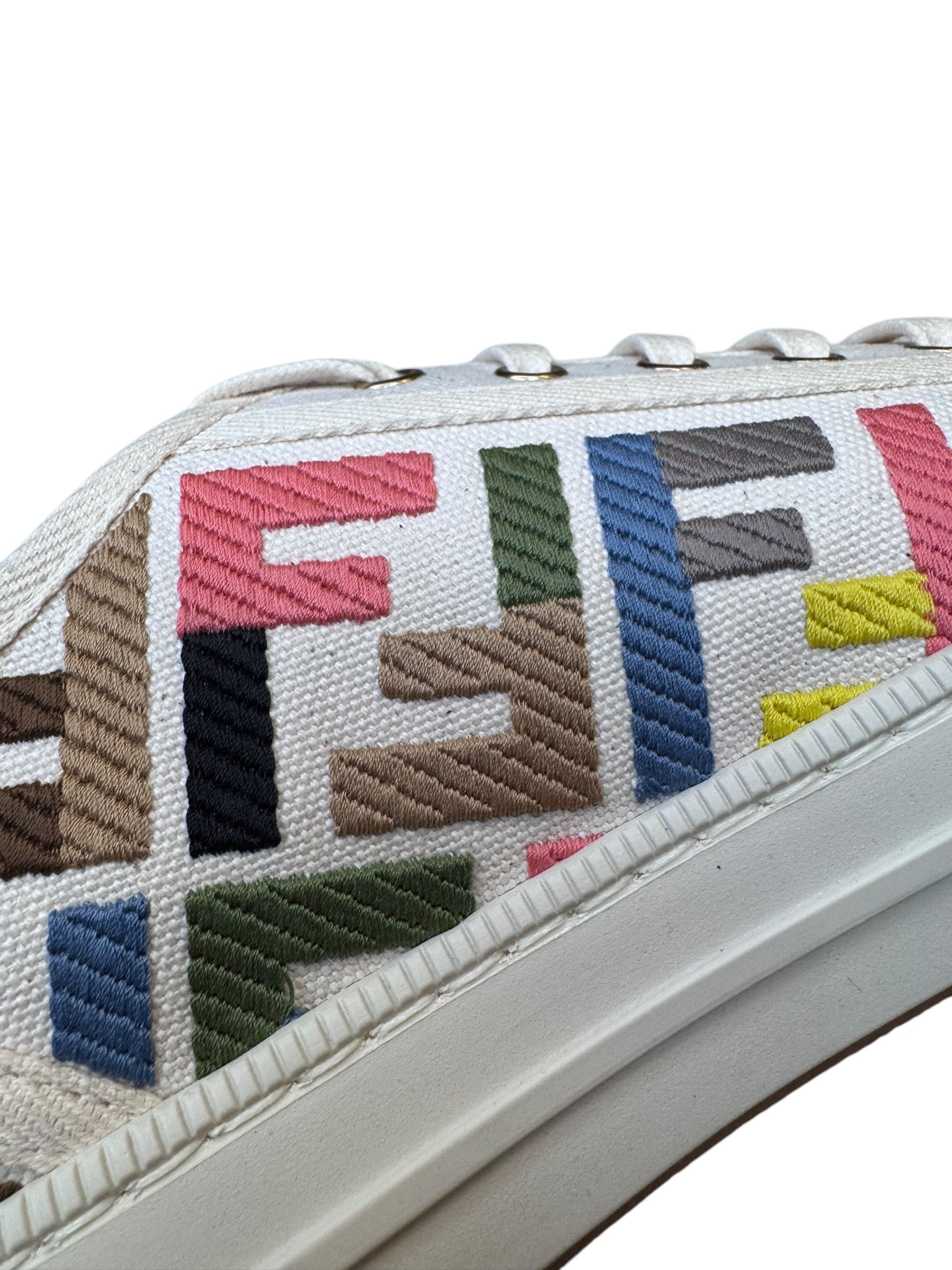 Fendi Domino Multicolor Sneaker (39.5/9.5)