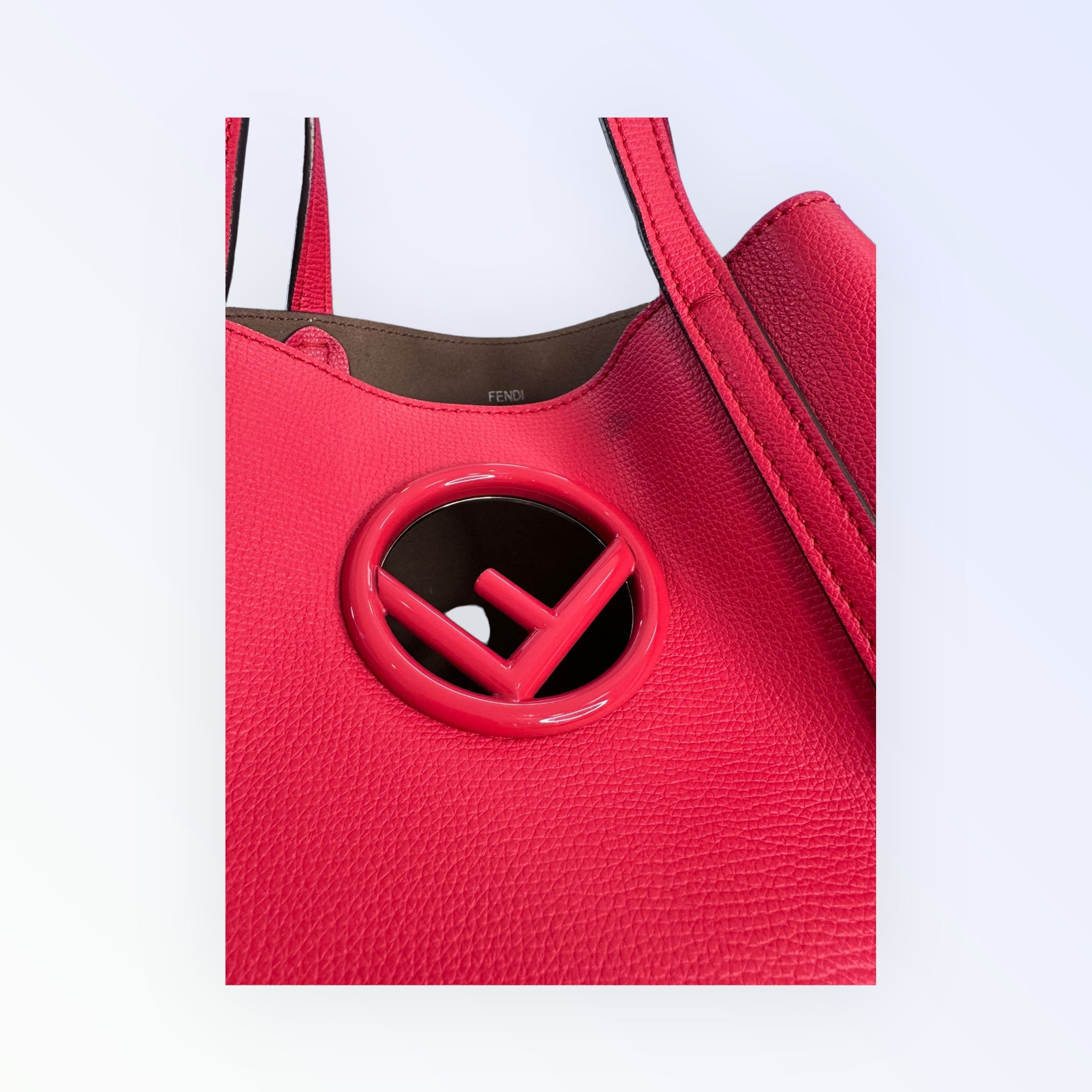 Fendi Shopper Tote With Pouch