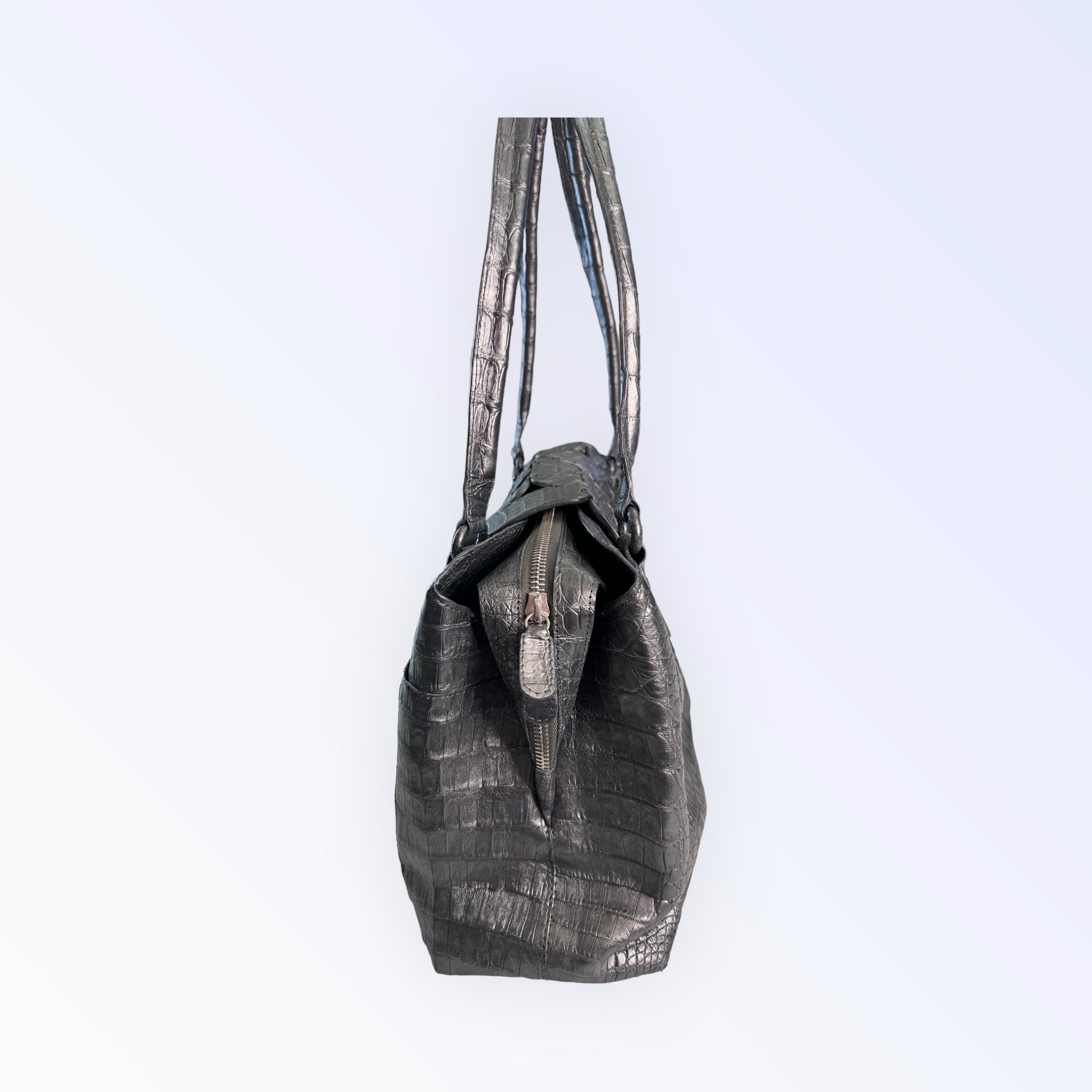 Nancy Gonzalez Crocodile Shoulder Bag