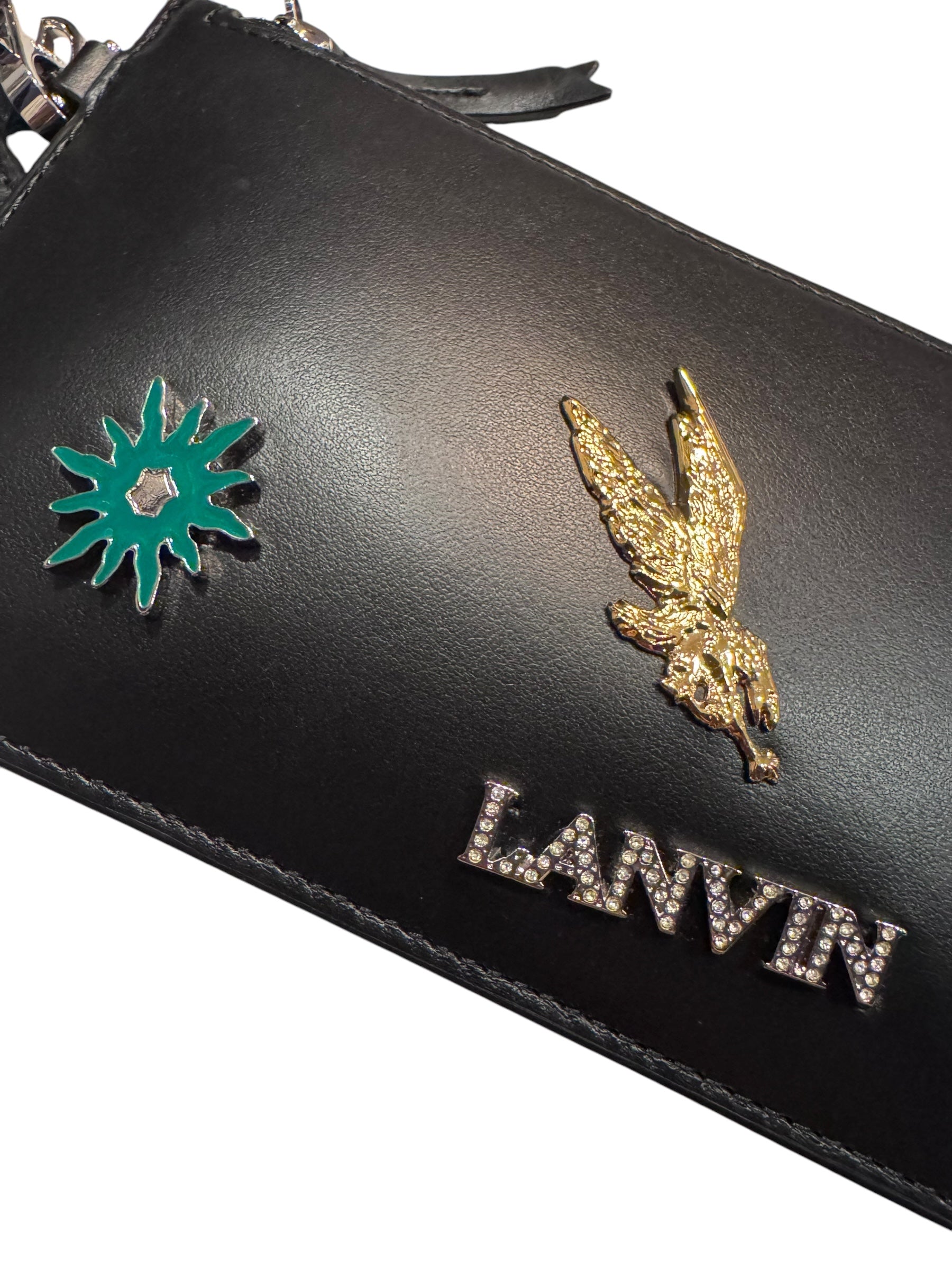 Lanvin Leather Double Pouch